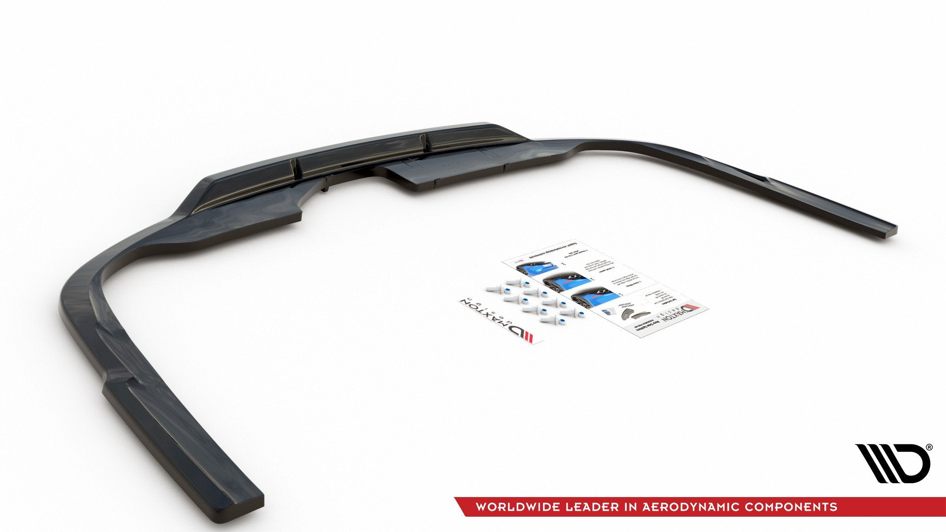 Mittlerer Cup Diffusor DTM Look Heck Ansatz für Audi A6 S-Line C8