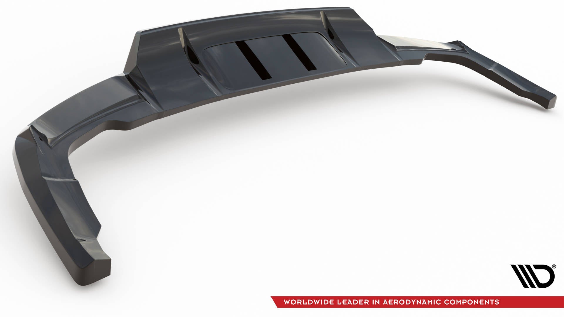 Mittlerer Cup Diffusor DTM Look Heck Ansatz für Audi Q5 S-Line SUV Mk2 Facelift