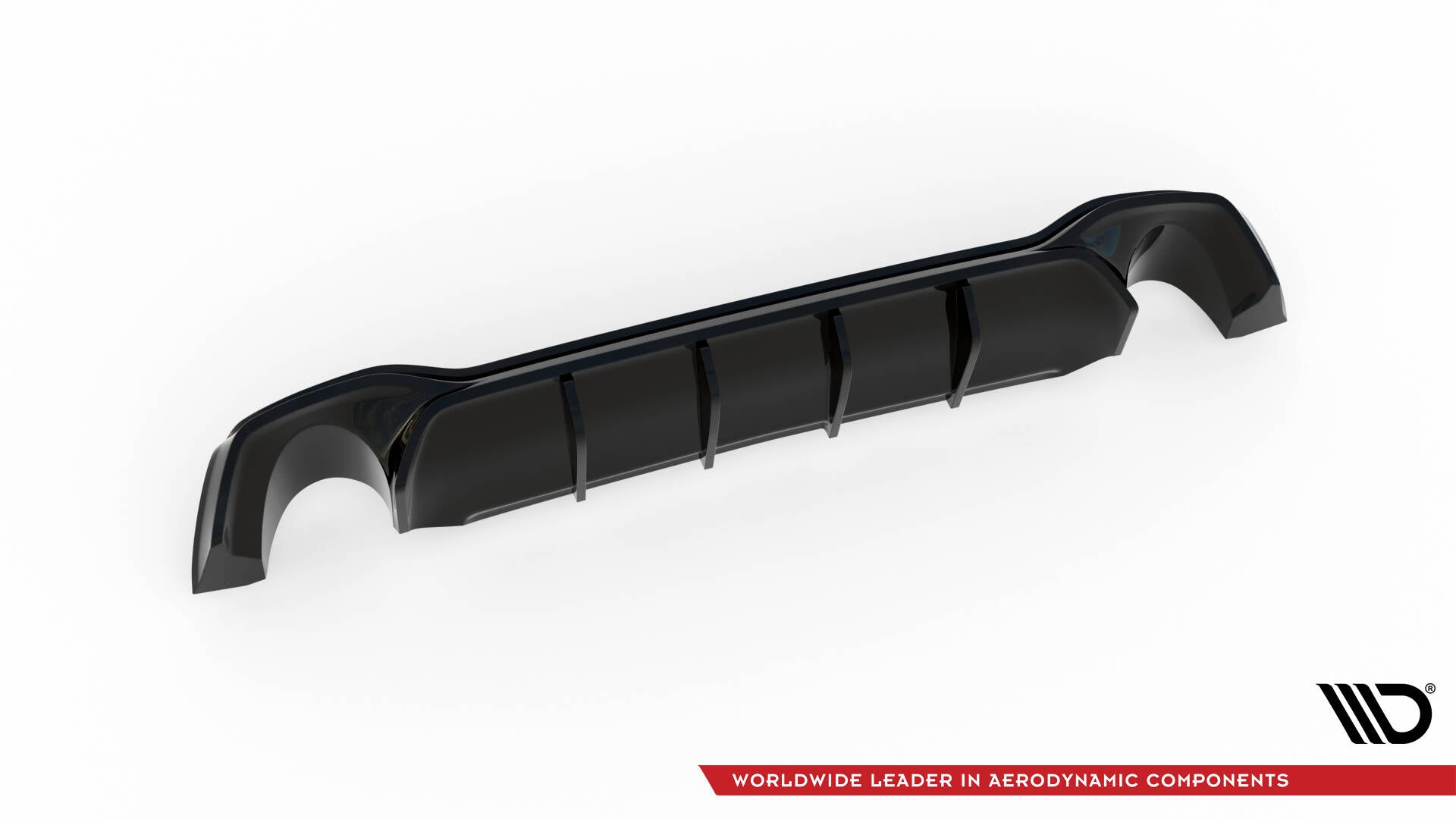 Diffusor V2 Heck Ansatz für Ford Focus Kombi ST Mk4