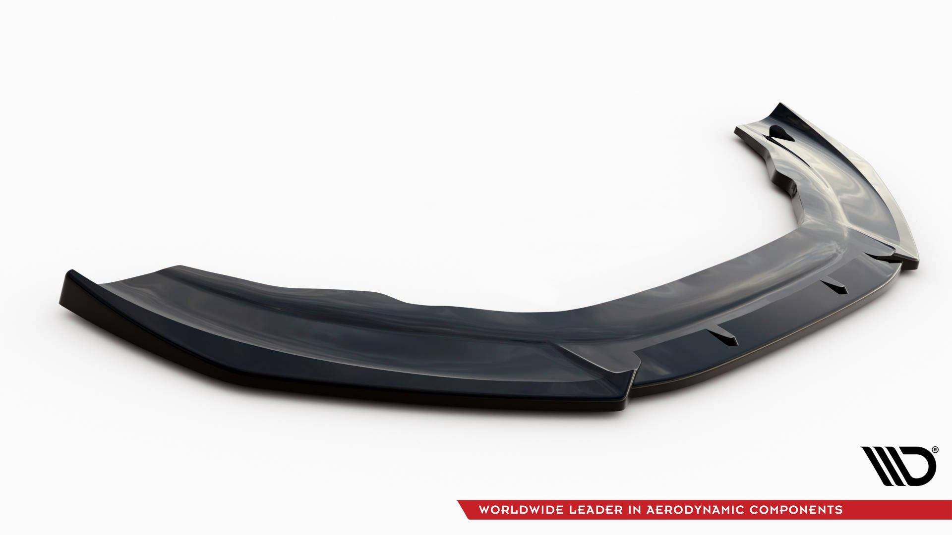 Frontlippe für Audi A6 RS6 Look C7 schwarz matt