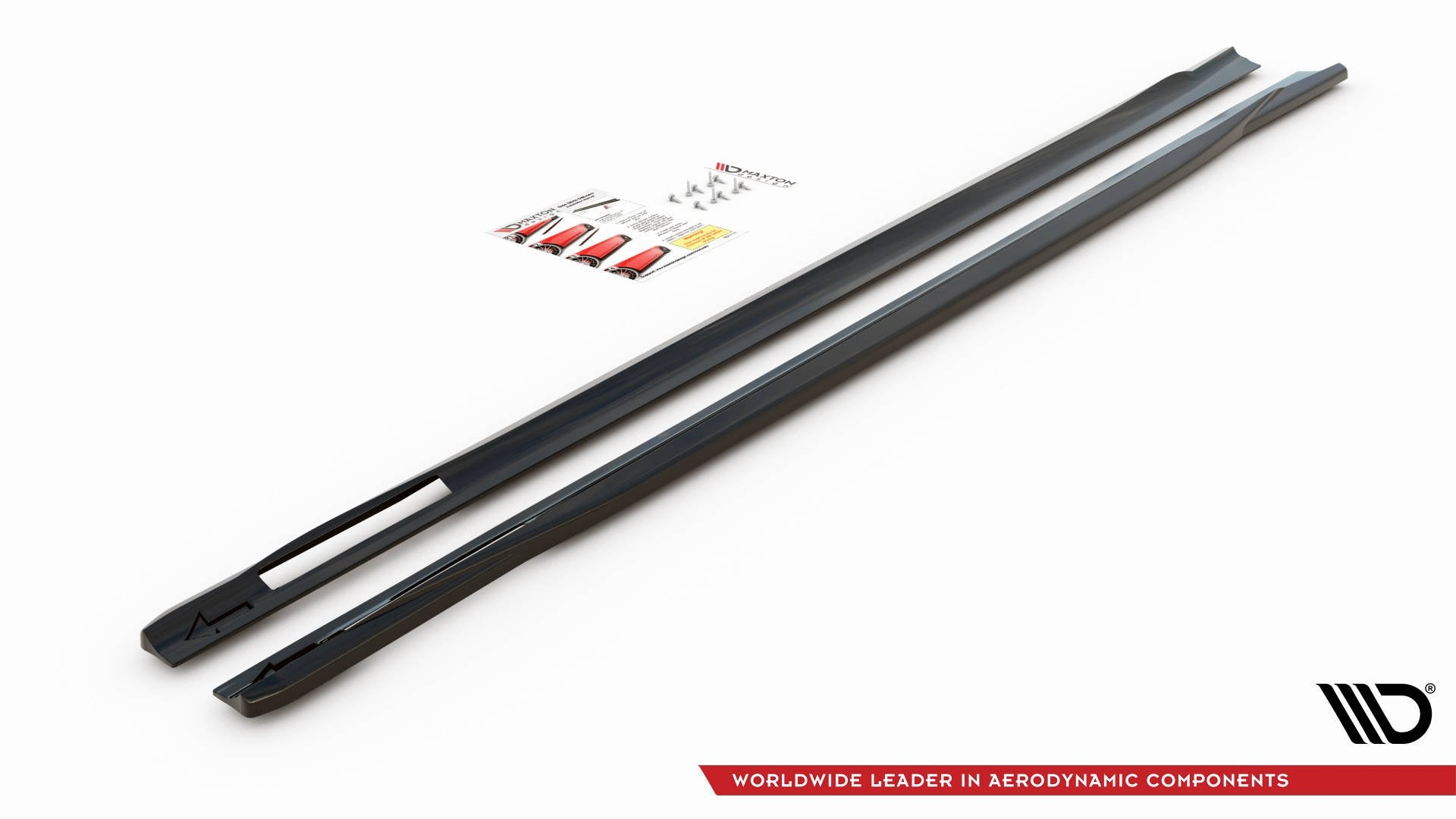 Seitenschweller V3 Ansatz für für BMW 4er M - Paket / M440i G22 / G23 / G22 Facelift / G23 Facelift