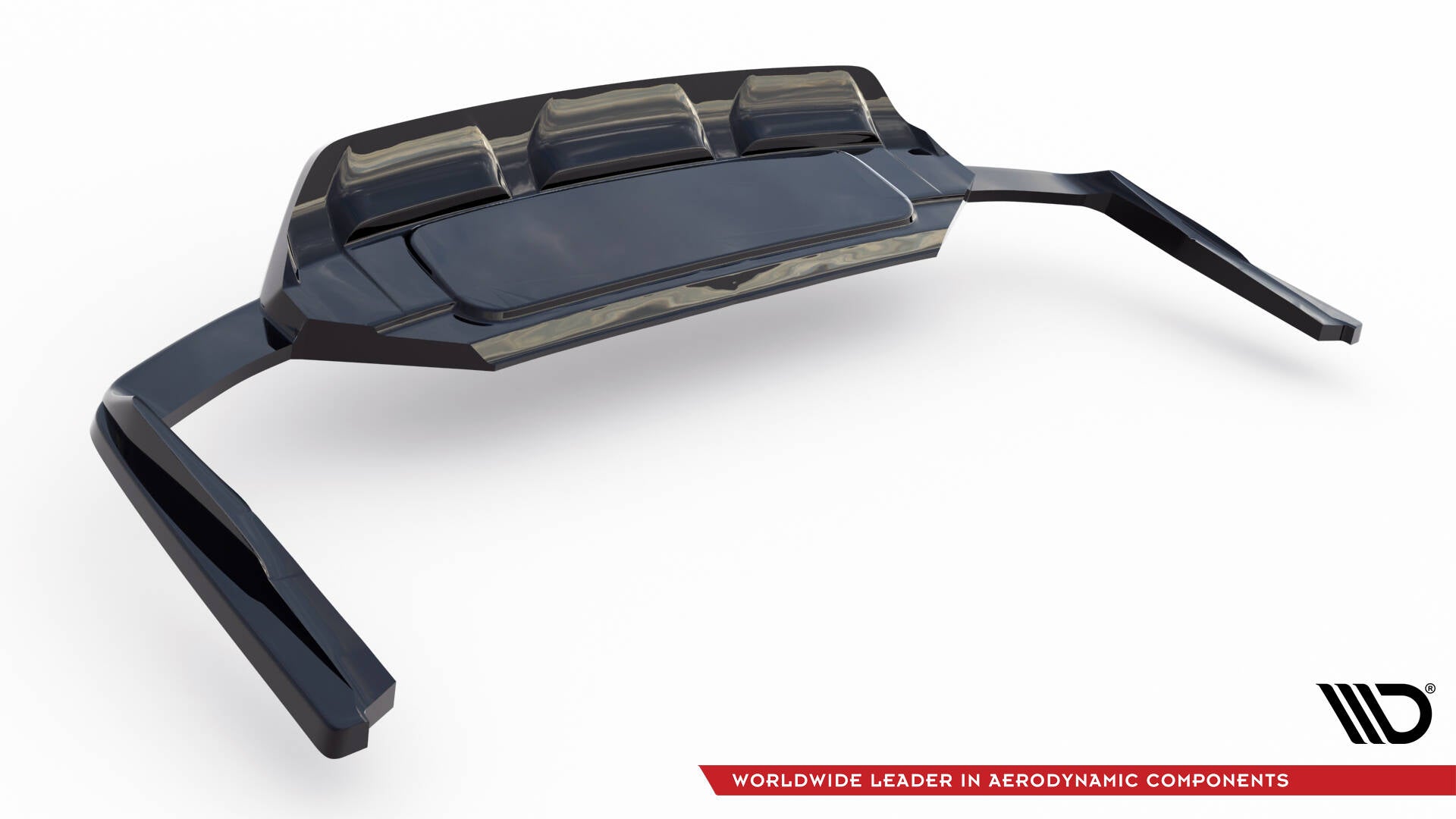 Mittlerer Cup Diffusor DTM Look Heck Ansatz für Audi SQ7 Mk2 (4M) Facelift