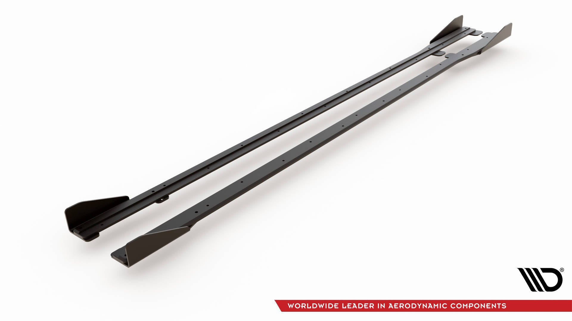 Street Pro Seitenschweller Ansatz für + Flaps Volkswagen Golf R / R-Line Mk7 Facelift