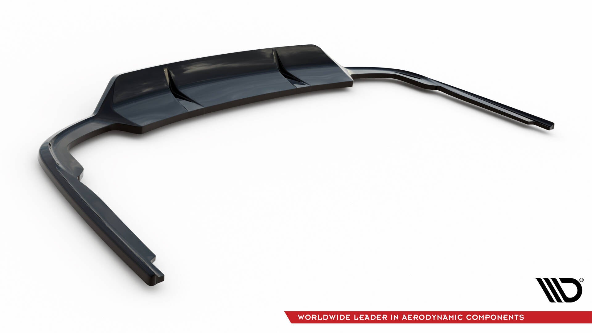 Mittlerer Cup Diffusor DTM Look Heck Ansatz für Audi A8 S-Line D5