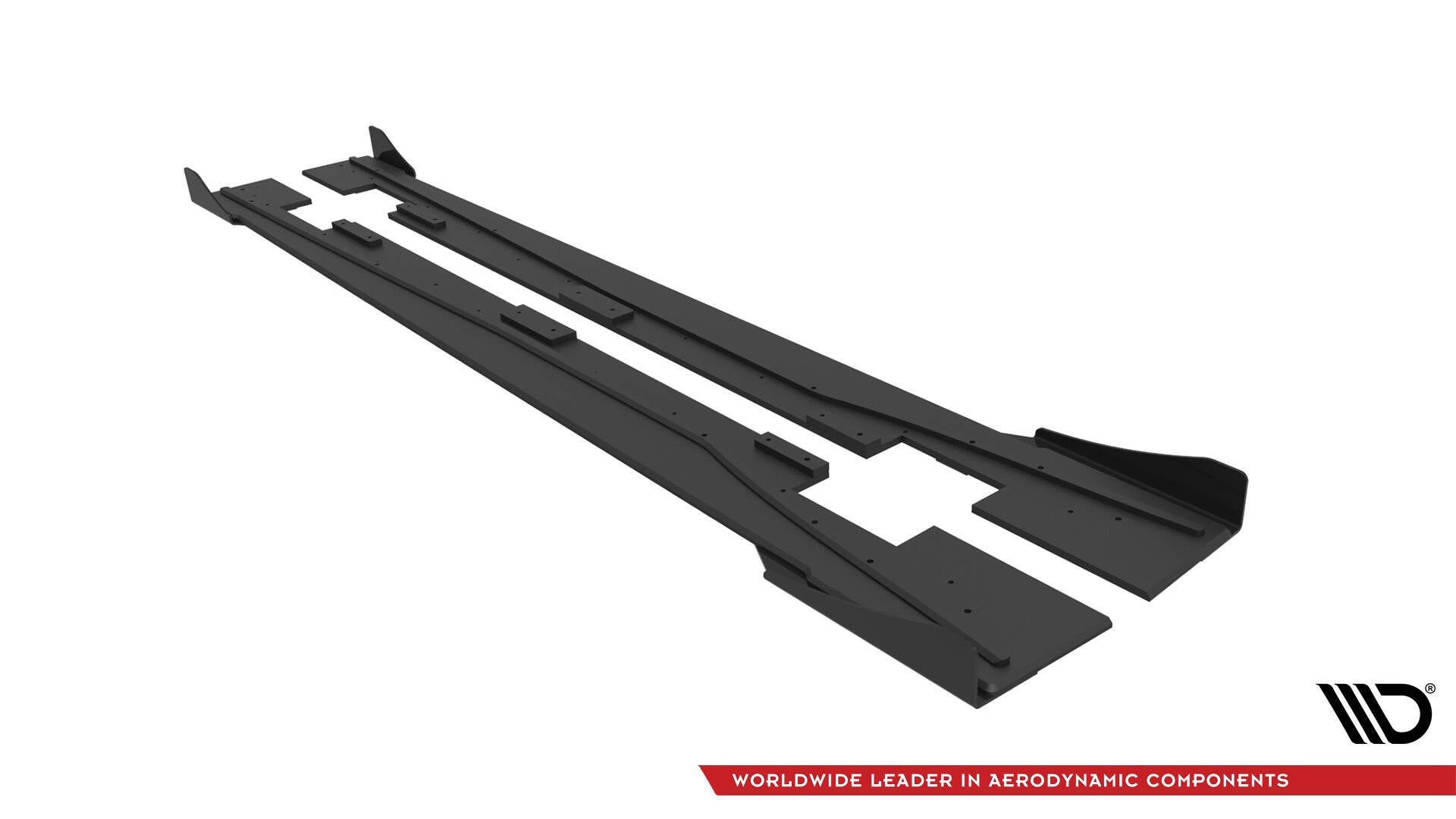 Street Pro Seitenschweller Ansatz für + Flaps Mercedes-Benz A 45 AMG W176 Facelift