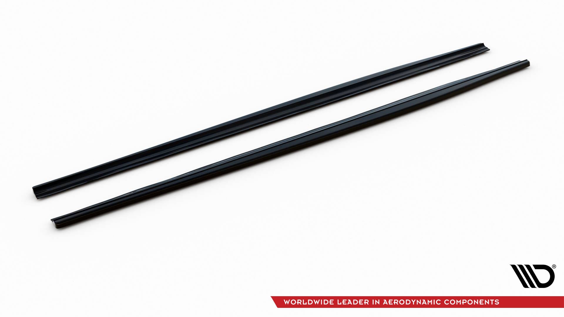 Seitenschweller Ansatz für BMW 1er F21 M135i / M140i / M-Paket schwarz matt