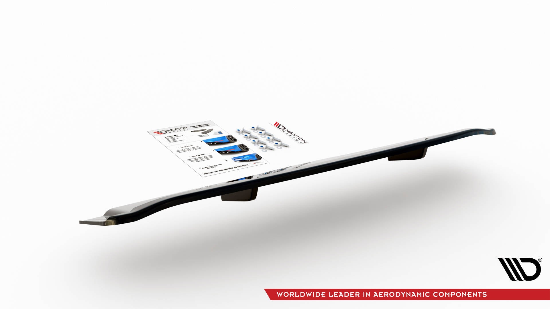 Mittlerer Cup Diffusor DTM Look Heck Ansatz für Audi SQ8 Mk1