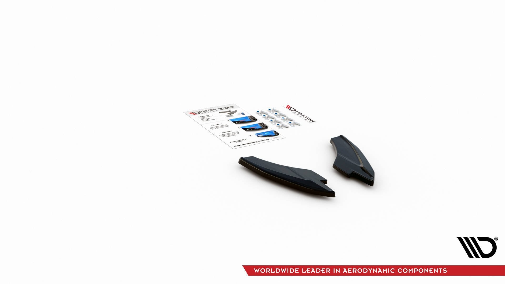 Flaps V2 Heckansatz Flaps Heckansatz für Audi S3 Sportback 8Y Carbon Look