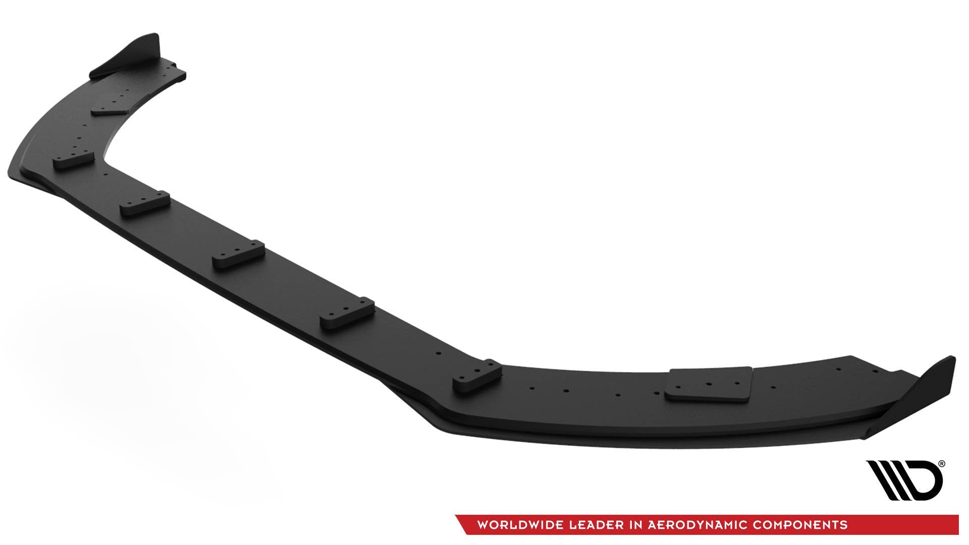 Street Pro Frontlippe für für + Front Stoßstangen Racing Flaps passend für Ford Fiesta Mk8 ST / ST-Line