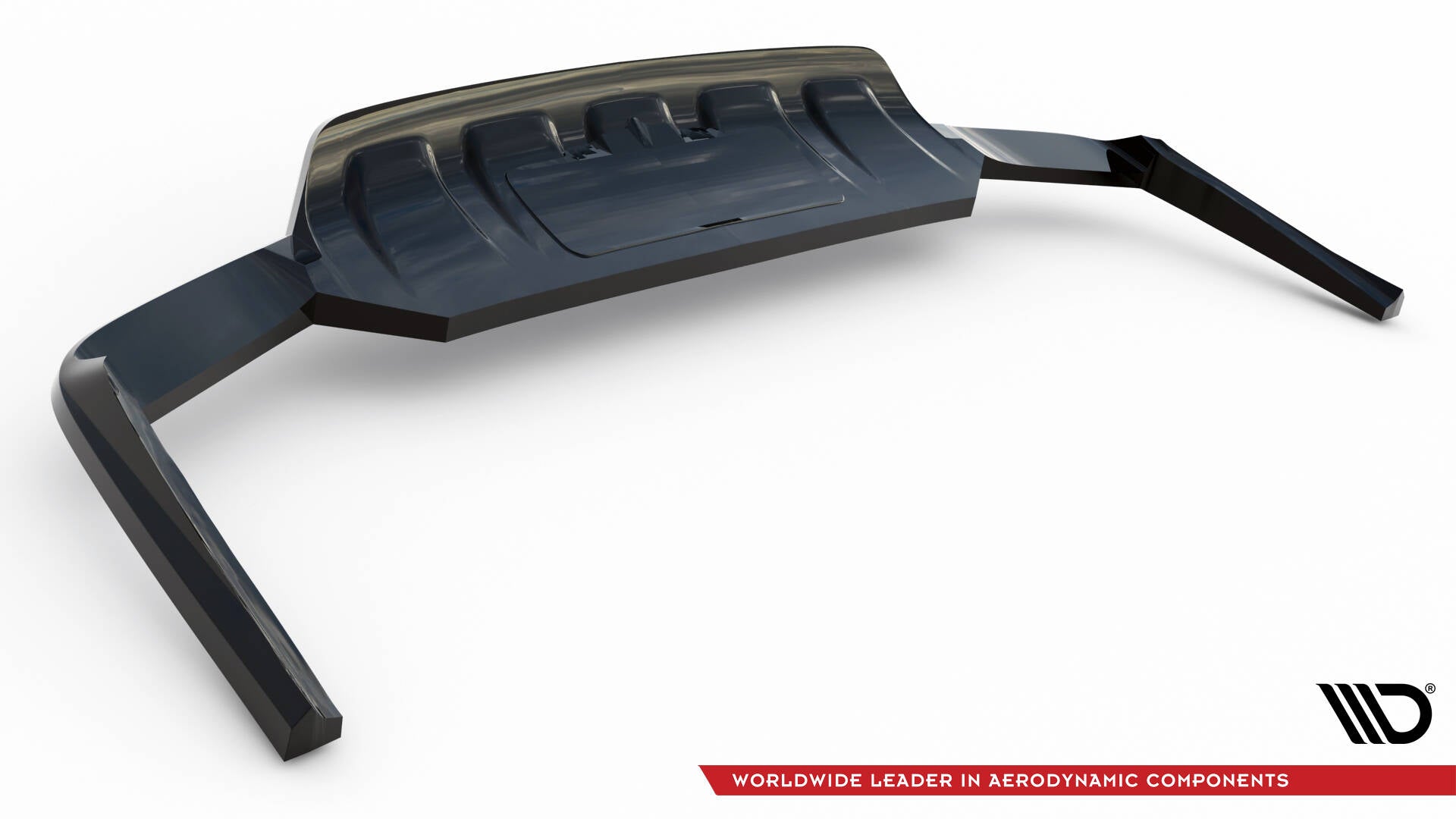 Mittlerer Cup Diffusor DTM Look Heck Ansatz für Audi Q7 Mk2