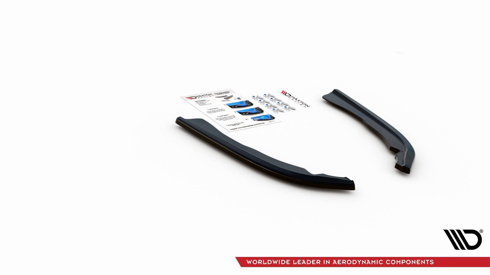 Flaps Heckansatz V1 Diffusor für BMW 4er M - Paket G22 / G23 / G22 Facelift / G23 Facelift