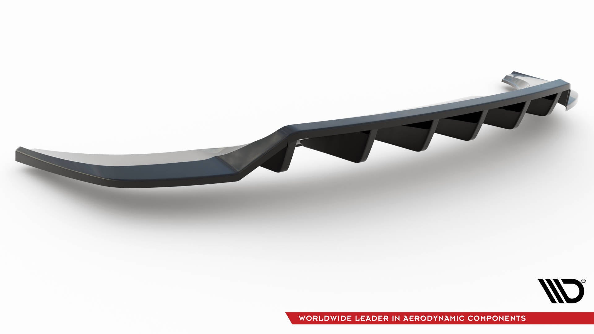 Mittlerer Cup Diffusor DTM Look Heck Ansatz für Audi Q3 S-Line F3