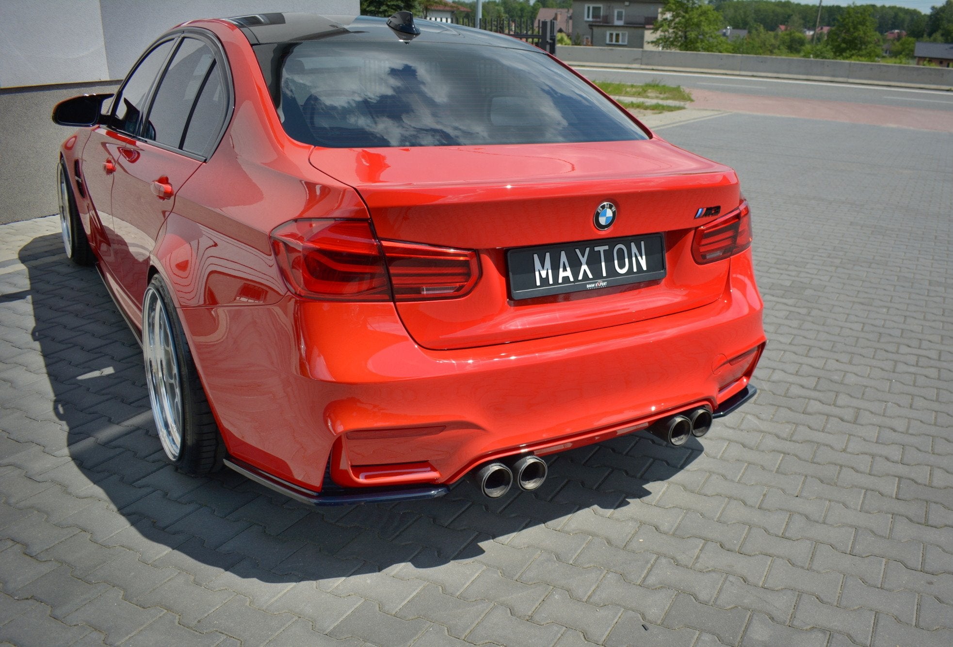 Flaps Heckansatz Diffusor für BMW M3 F80
