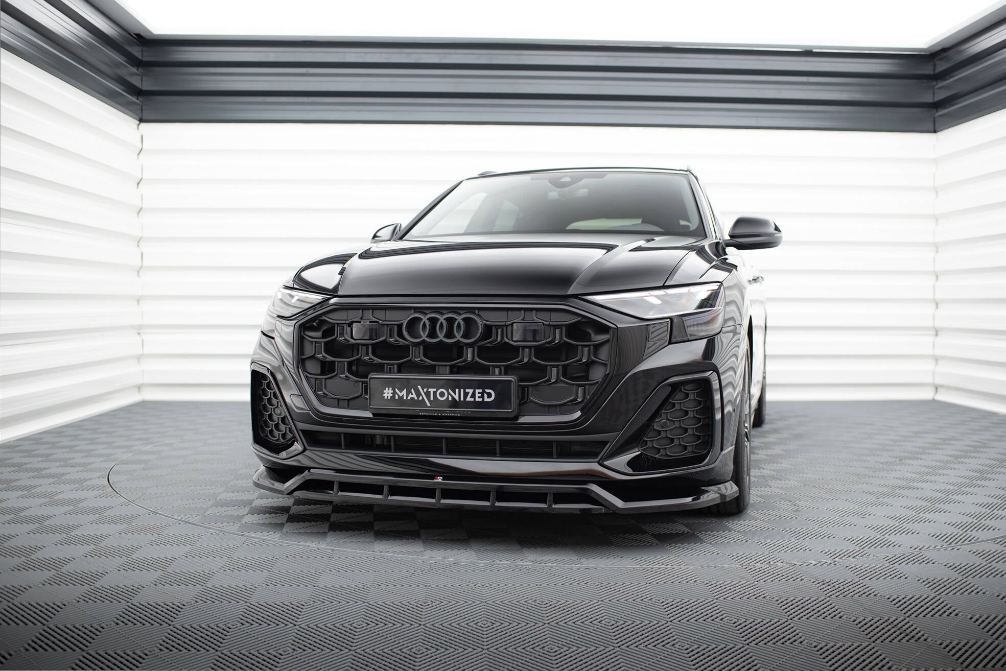 Frontlippe für Audi SQ8 / Q8 S-Line Mk1 Facelift