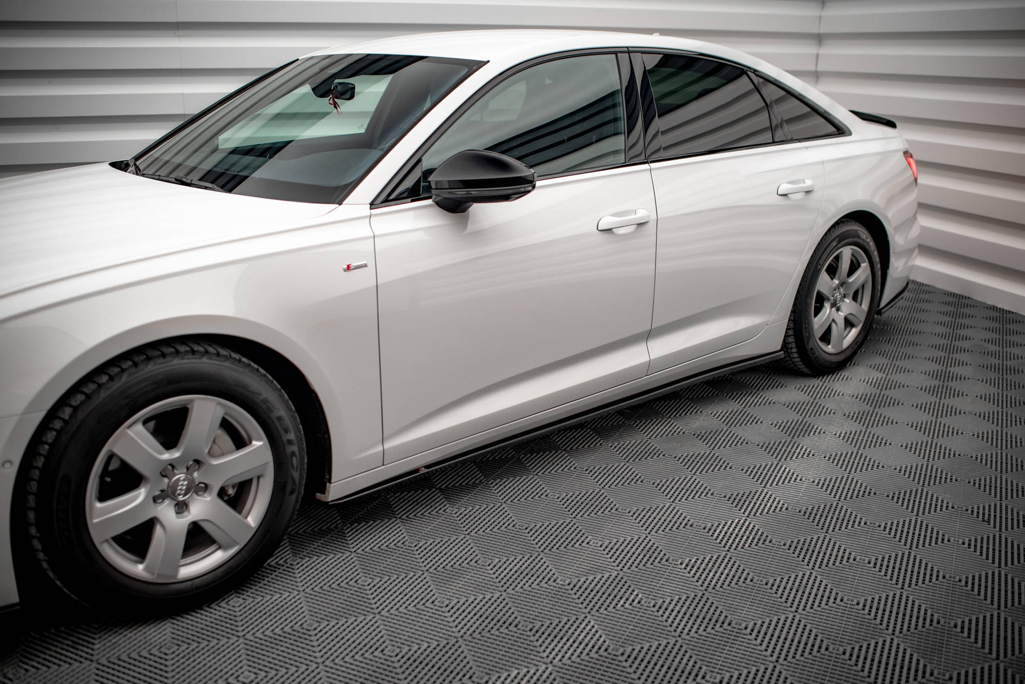 Seitenschweller Ansatz für Audi A6 C8
