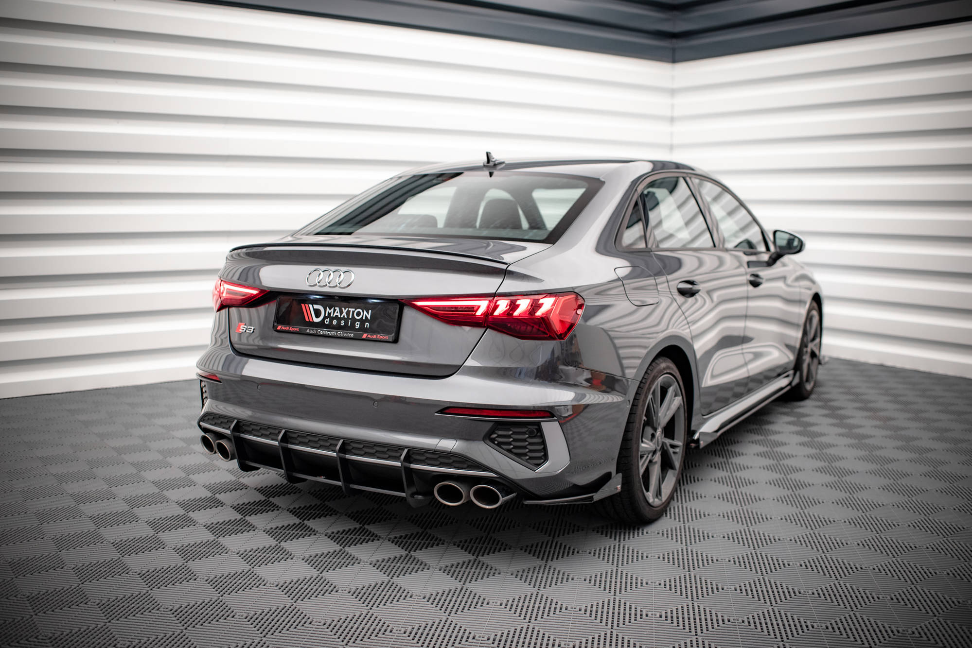 Street Pro Heckschürze für Audi S3 Limousine 8Y