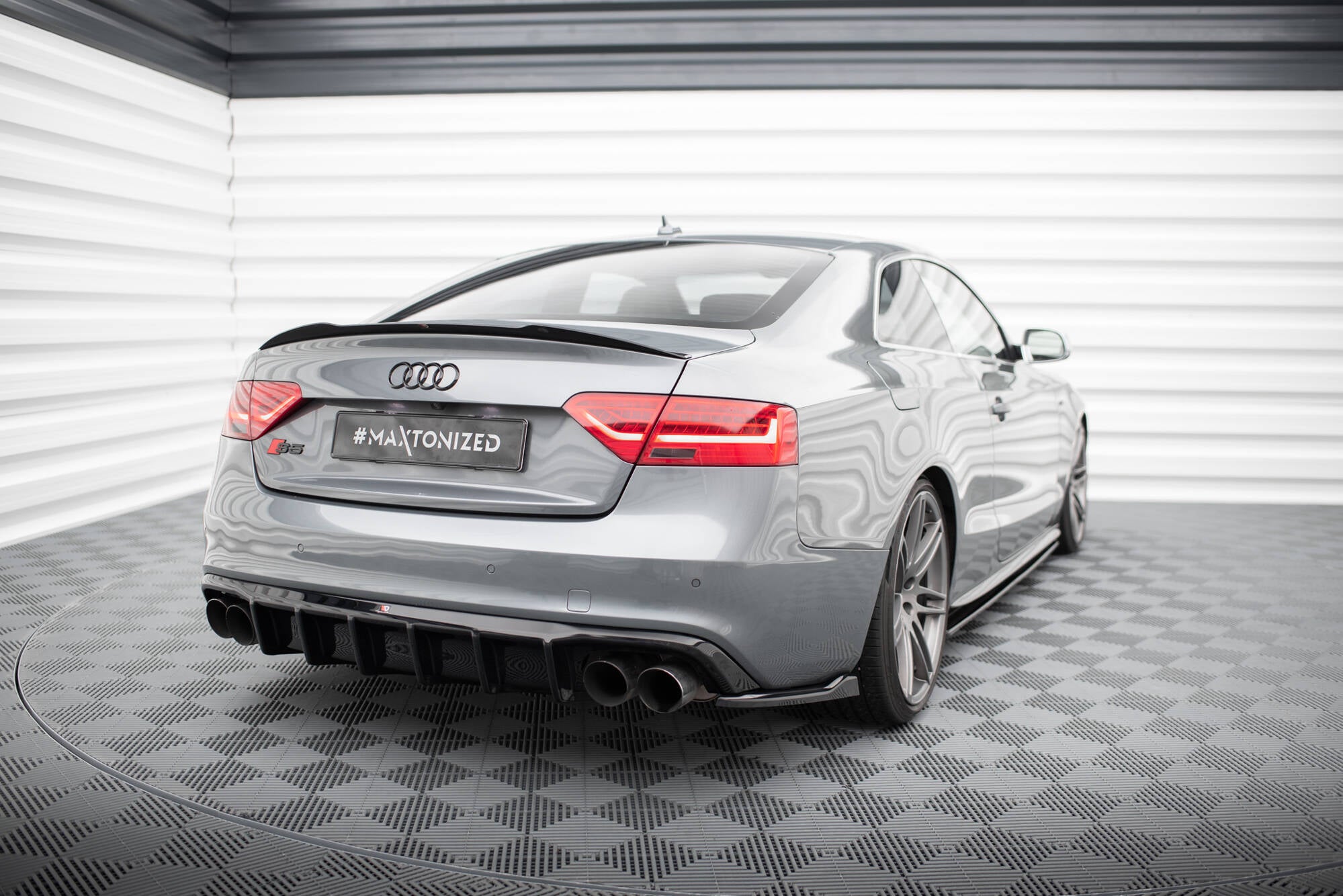 Spoiler CAP für Audi S5 Coupe / A5 S-Line Coupe 8T / 8T FL