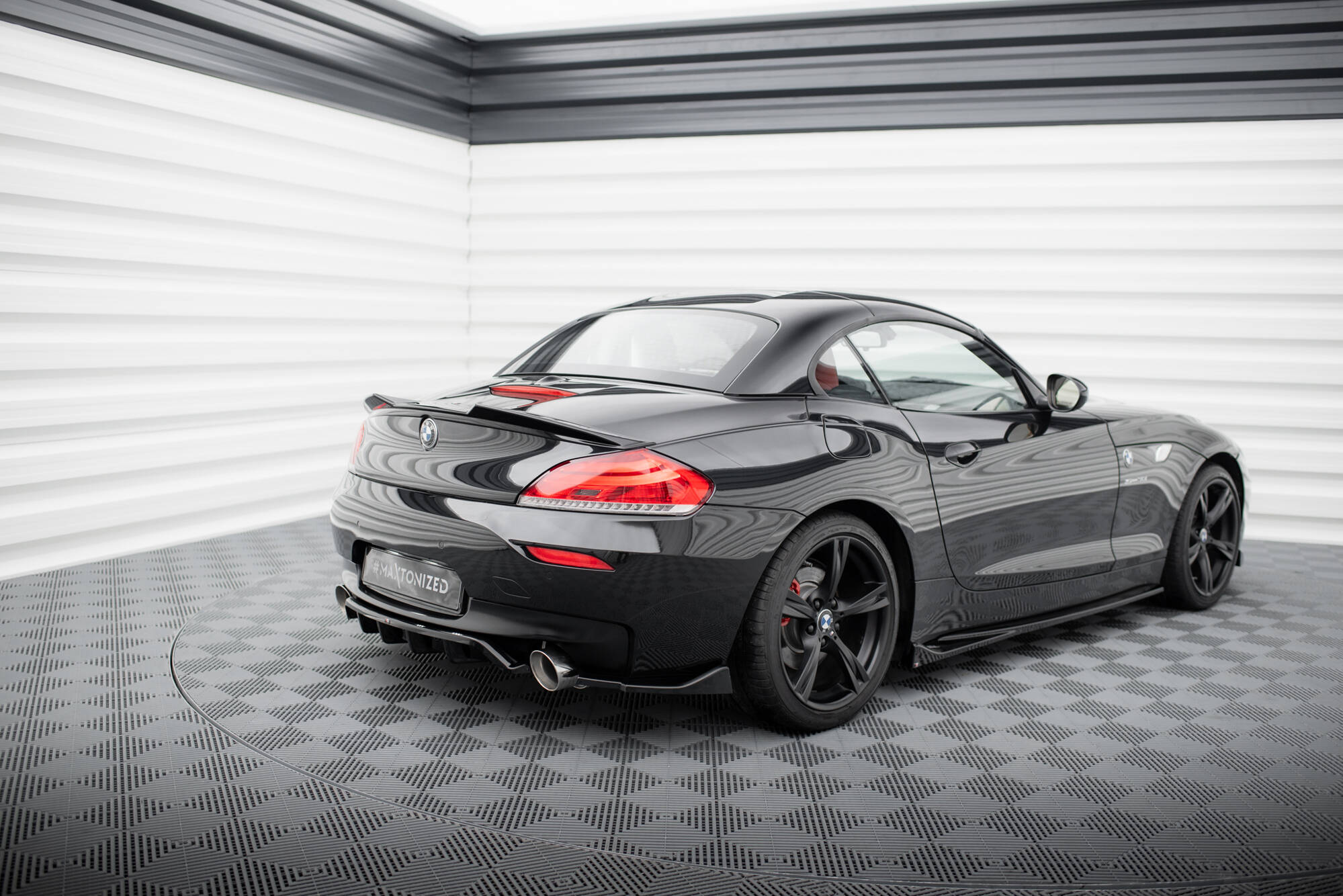 Mittlerer Cup Diffusor DTM Look Heck Ansatz für BMW Z4 M-Paket E89 Facelift