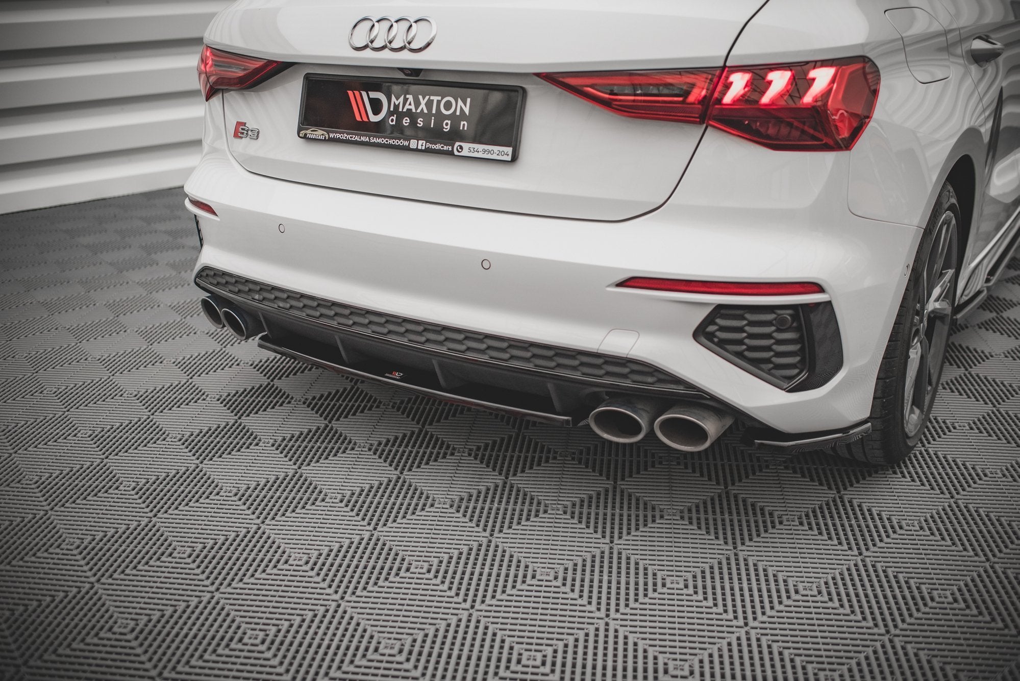 Heckansatz für Audi S3 Sportback 8Y