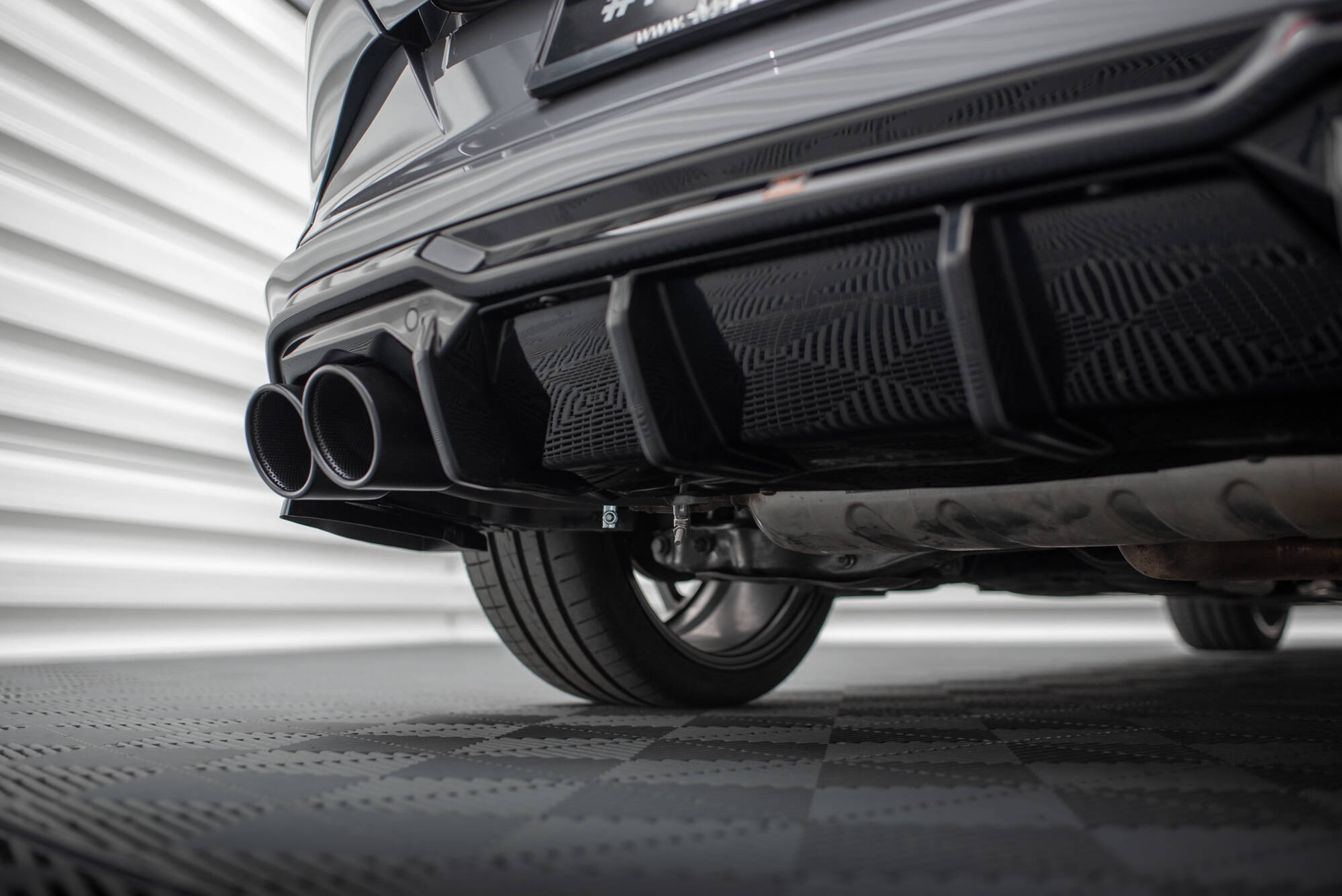 Diffusor V3 Heck Ansatz für Cupra Formentor VZ Mk1 / Mk1 Facelift