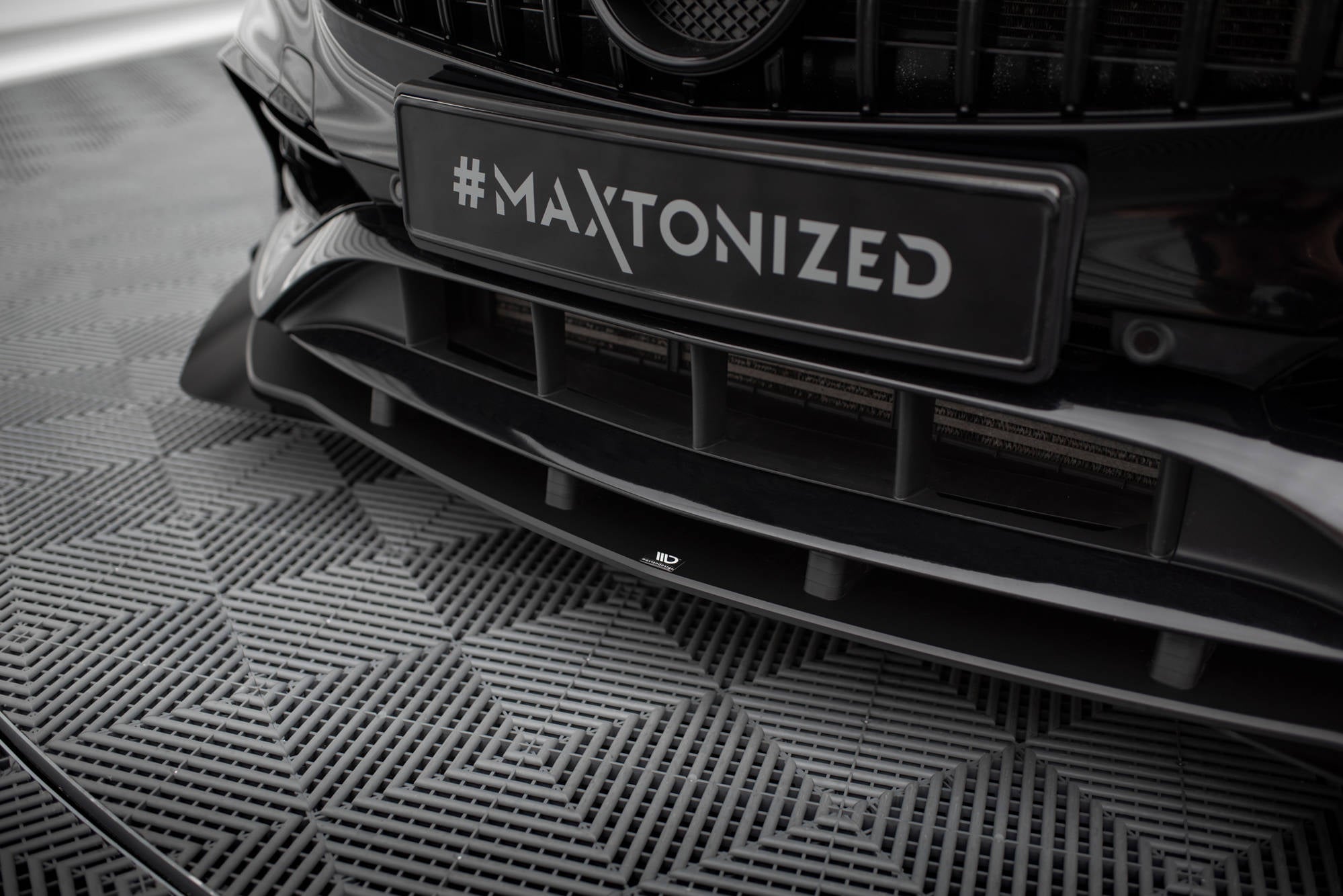 Street Pro Frontlippe + Flaps für Mercedes-Benz A AMG-Line W176 Facelift