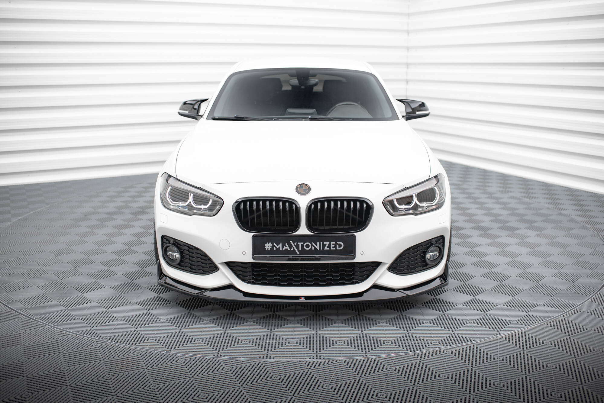 Frontlippe V4 für CSL Look BMW 1er M - Paket / M140i F20 Facelift