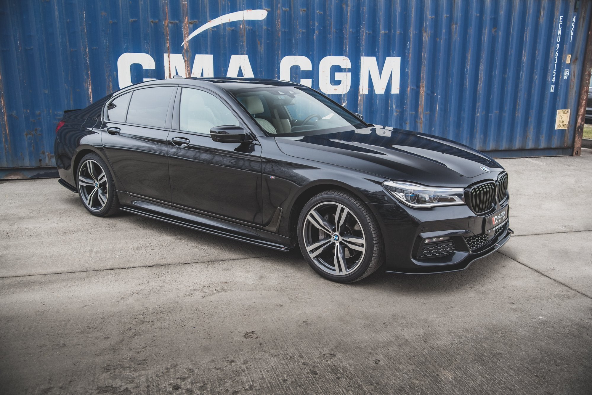 Seitenschweller Ansatz für BMW 7 M-Paket G11