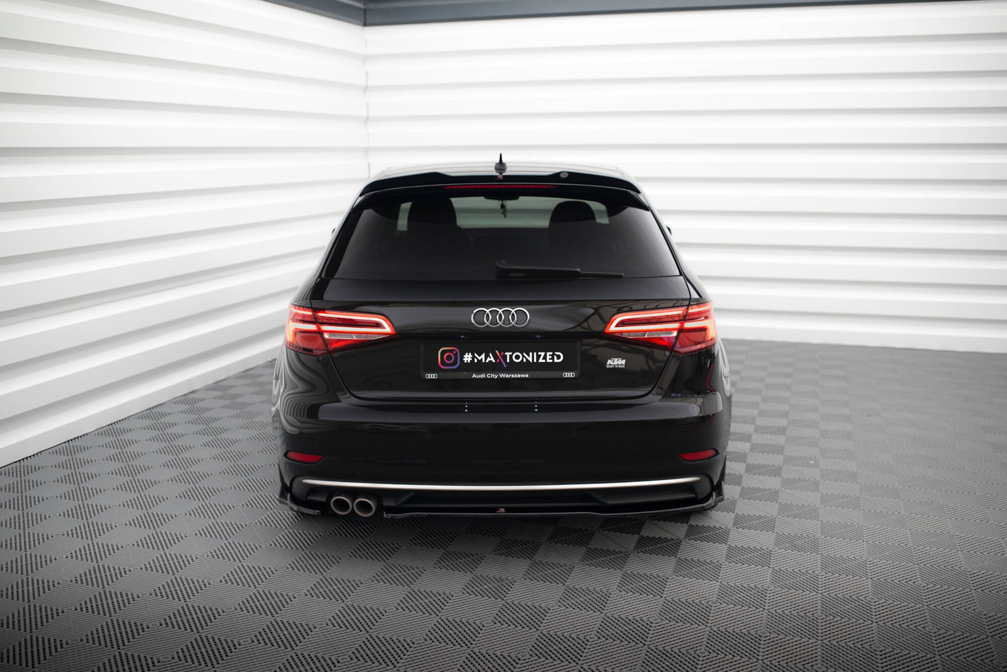 Flaps Heckansatz Flaps Heckansatz für Audi A3 Sportback 8V Facelift