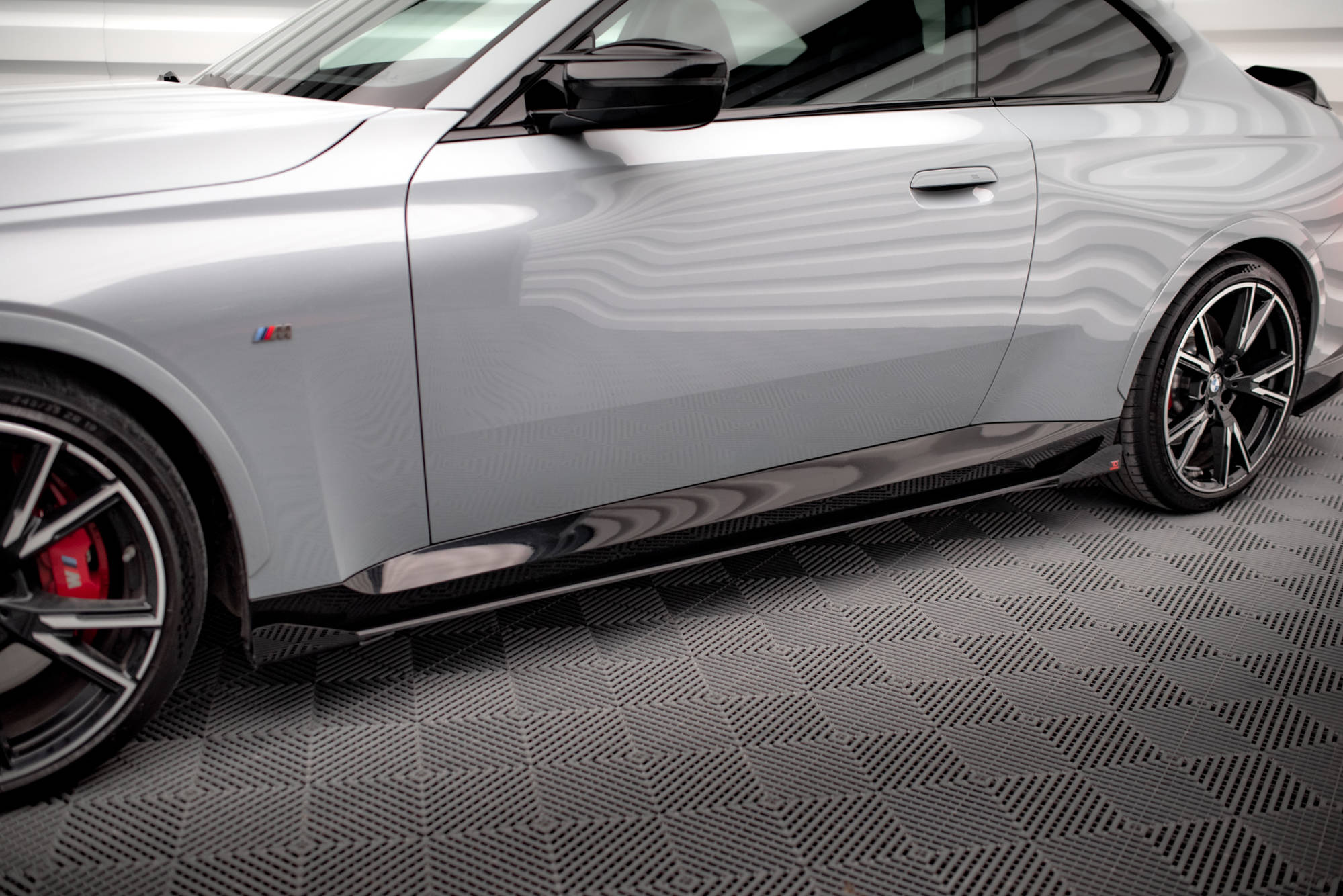 Street Pro Seitenschweller Ansatz für + Flaps BMW 2 Coupe M-Paket / M240i G42