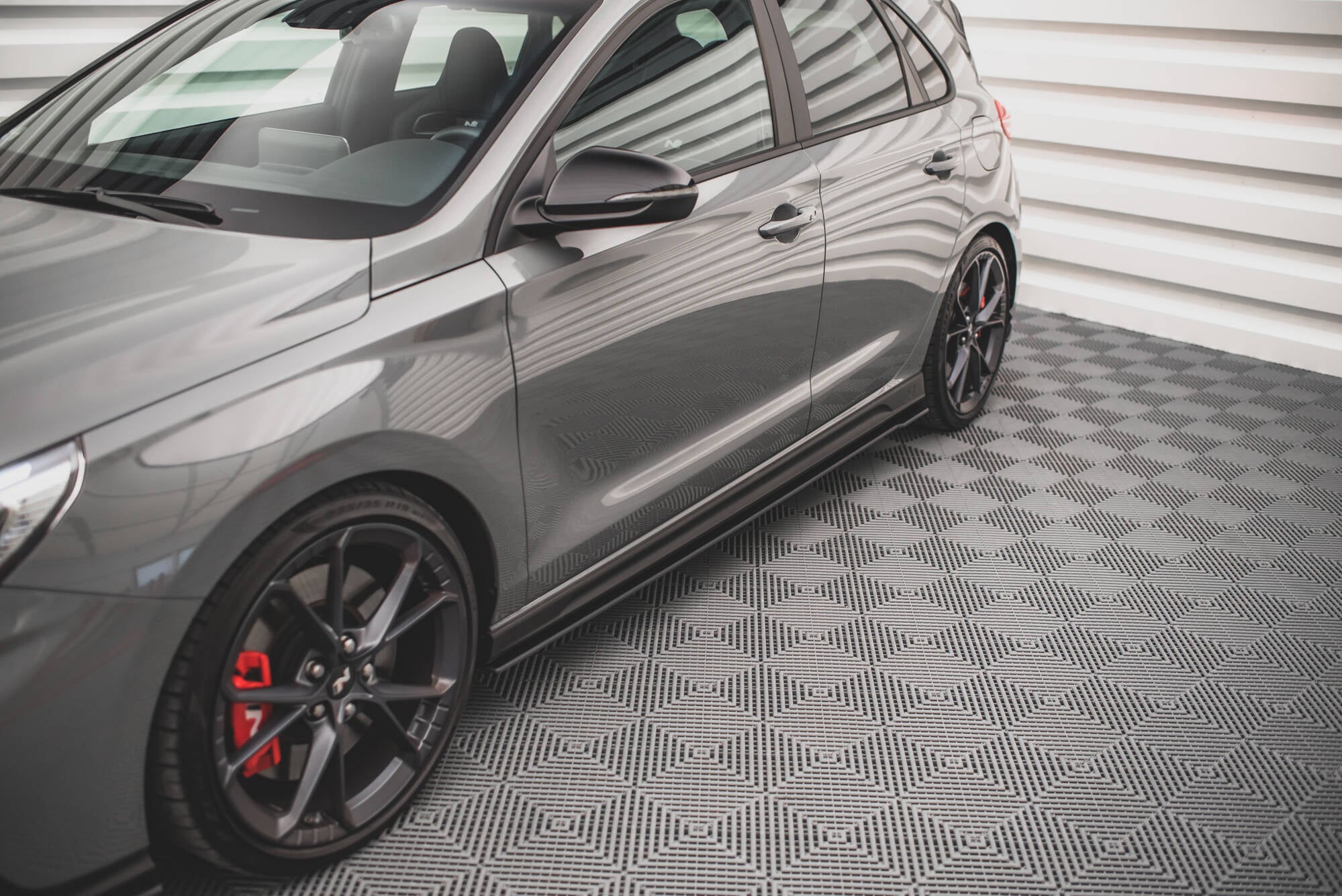 Street Pro Seitenschweller V2 Ansatz für für Hyundai I30 N