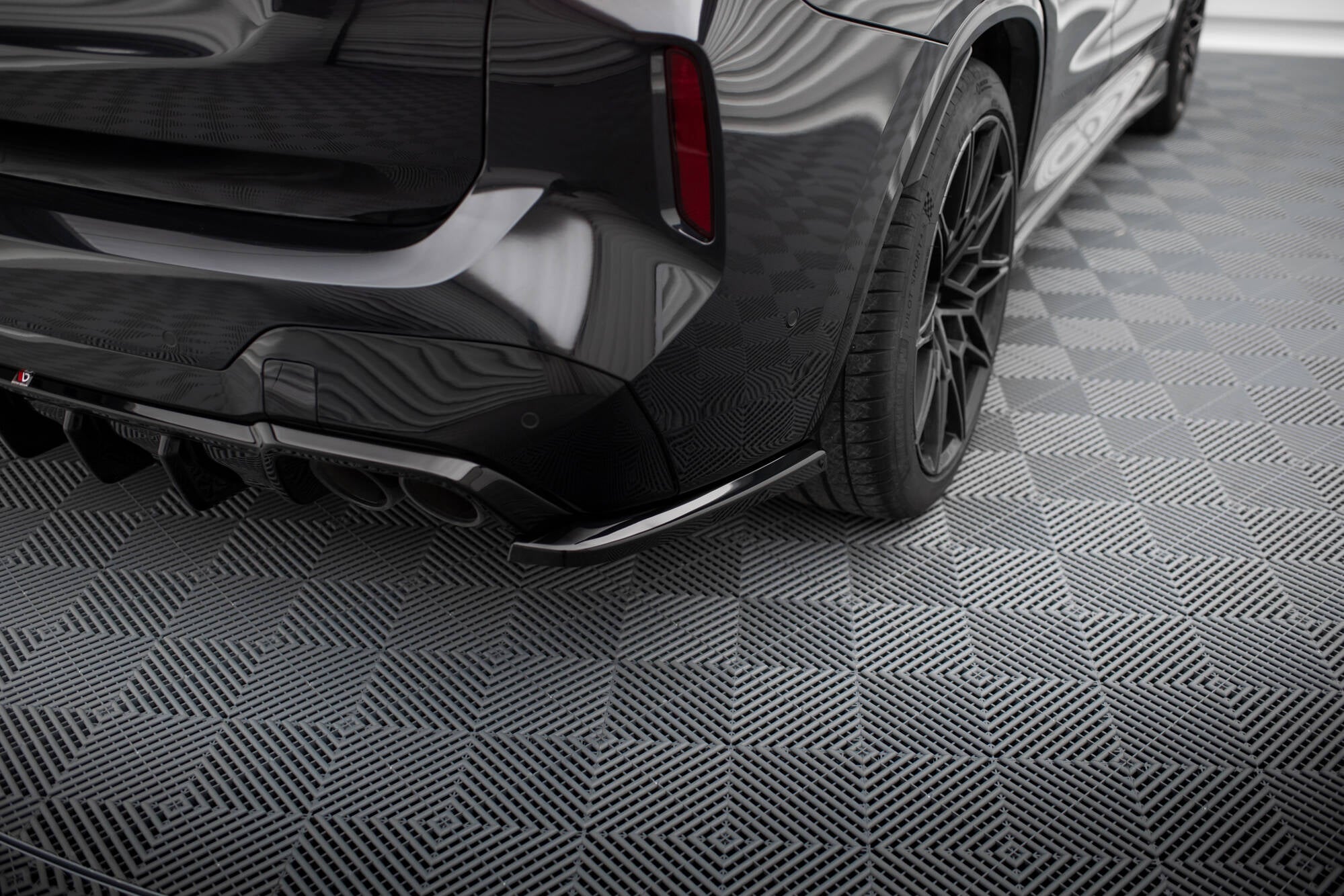 Flaps Heckansatz V2 Diffusor für BMW X3 M F97 / F97 Facelift