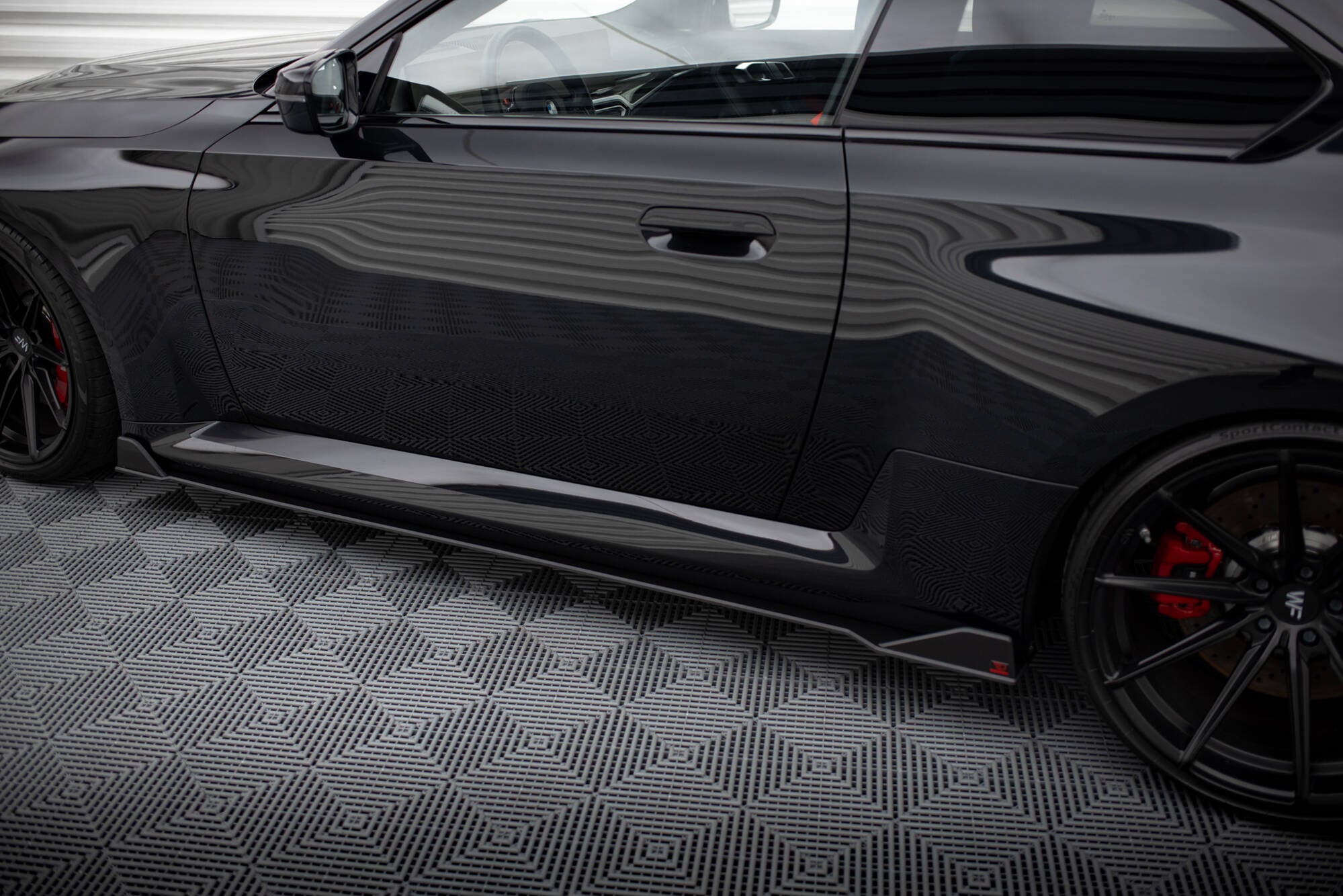 Street Pro Seitenschweller V2 Ansatz für für BMW M2 G87