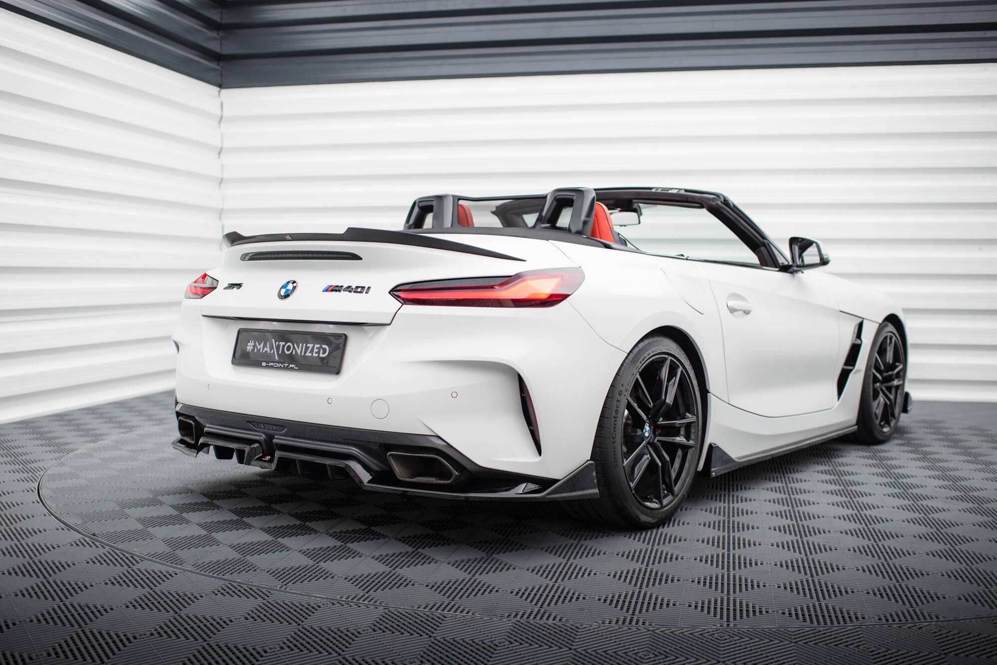 Mittlerer Cup Diffusor DTM Look Heck Ansatz für BMW Z4 M40i G29