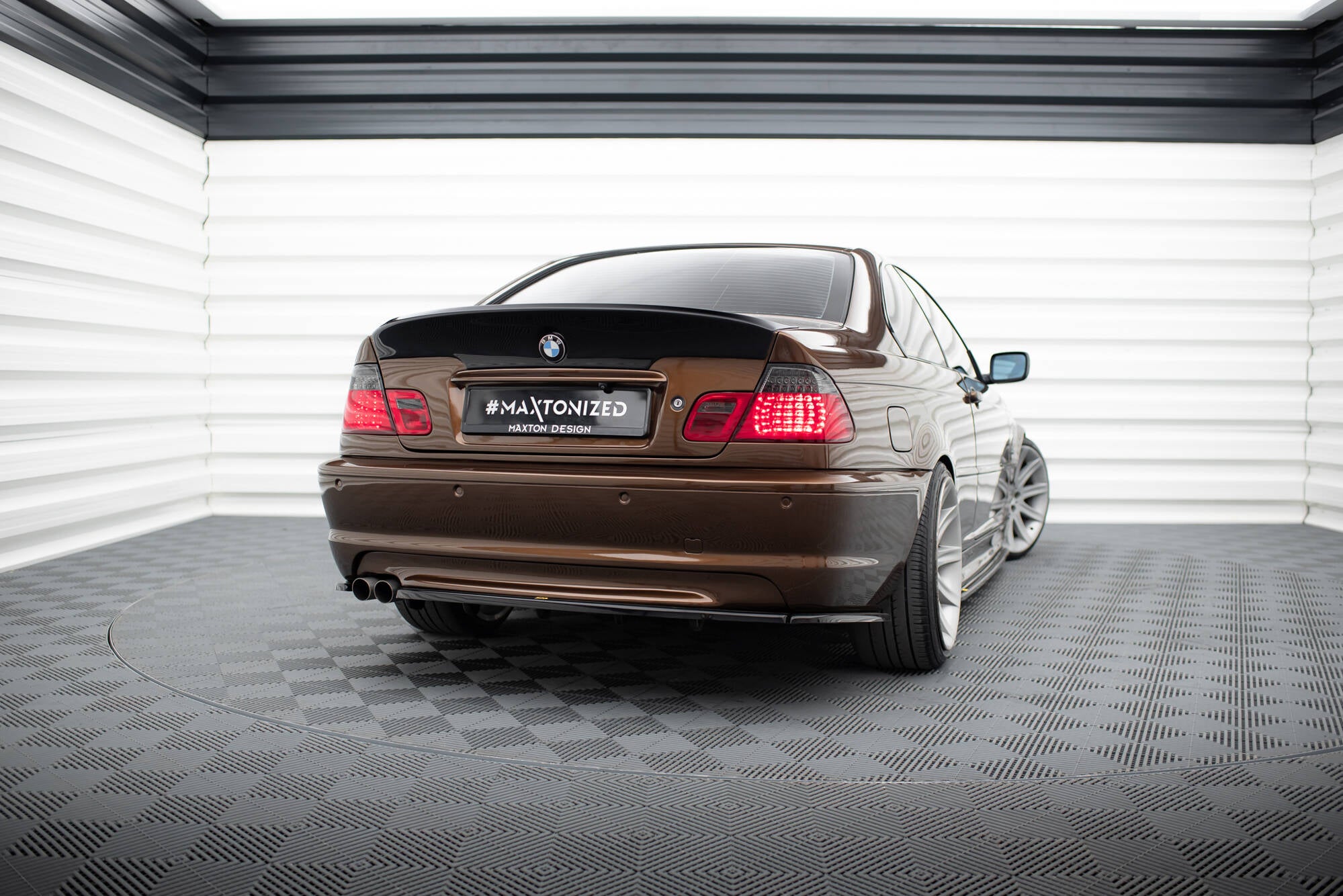 Heckansatz für BMW 3er E46 M Paket COUPE DTM LOOK