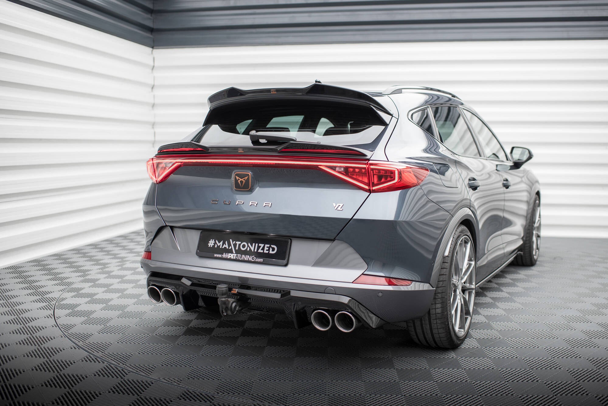Diffusor V3 Heck Ansatz für Cupra Formentor VZ Mk1 / Mk1 Facelift