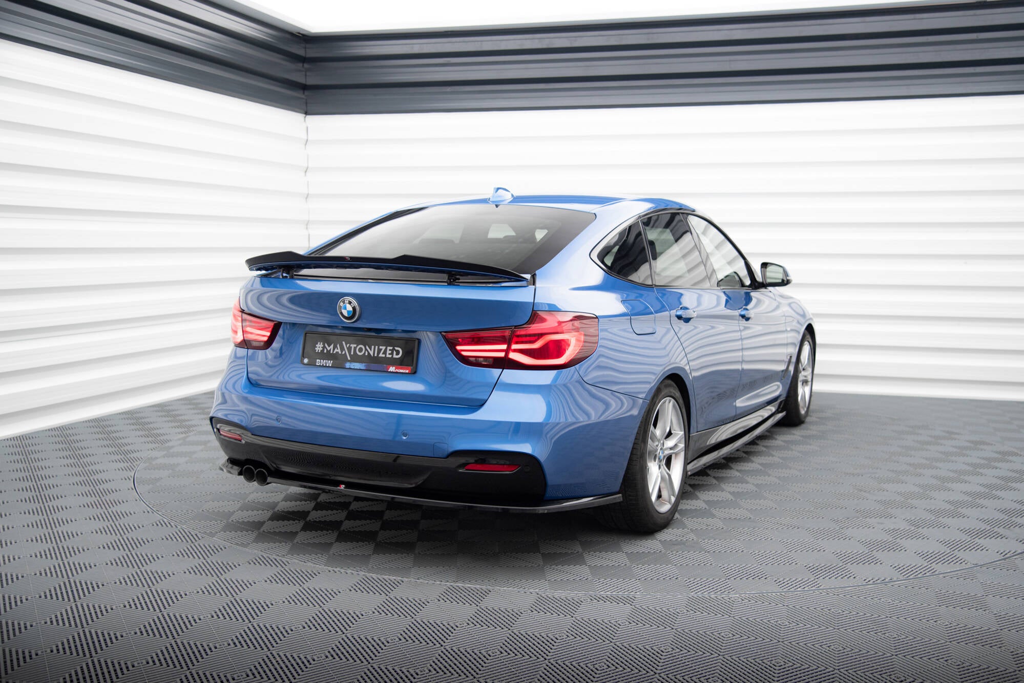 Flaps Heckansatz V1 Diffusor für BMW 3er GT M - Paket F34