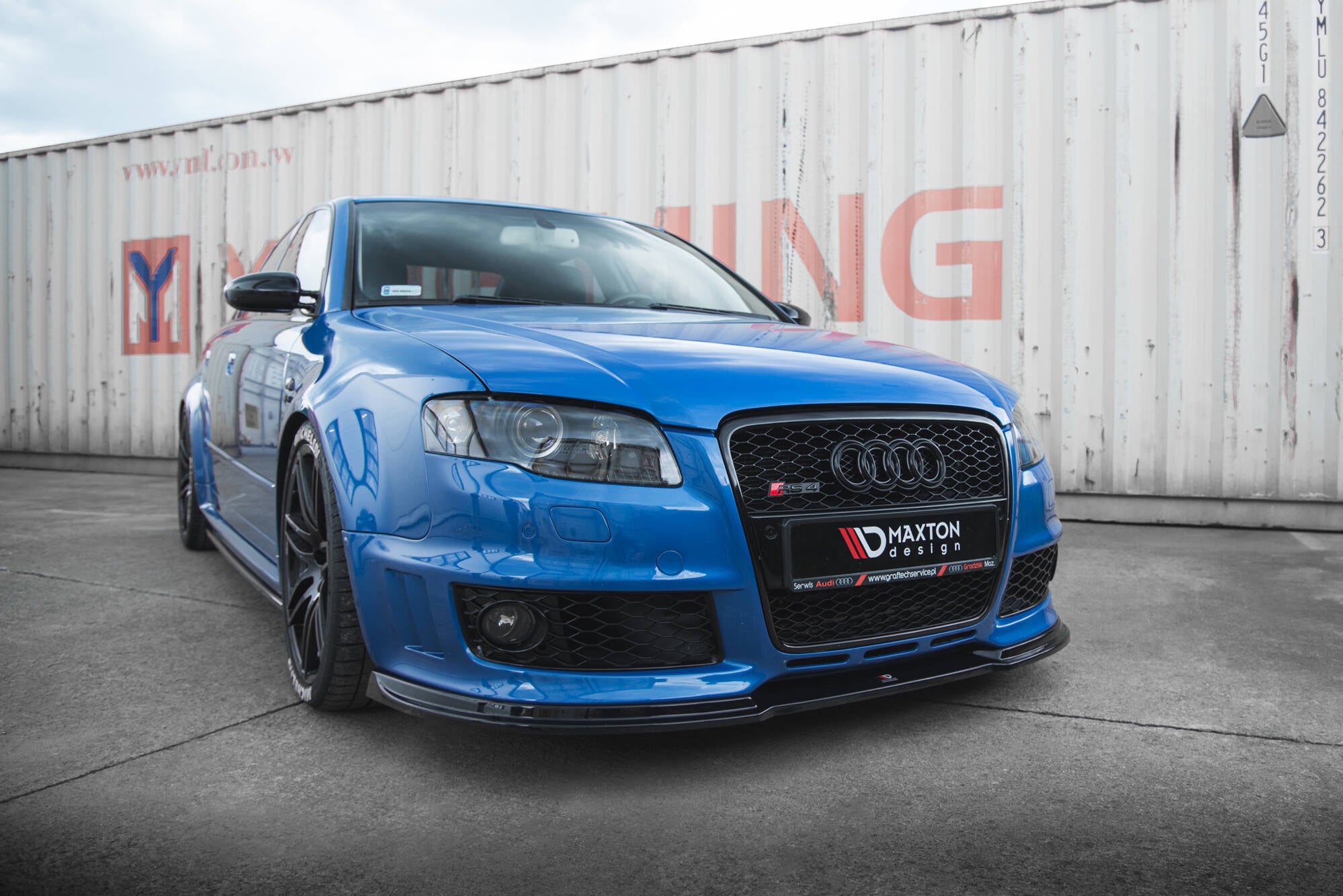 Frontlippe V1 für Audi RS4 B7