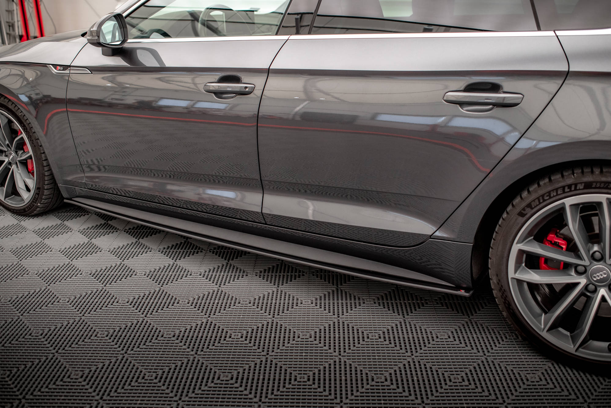 Street Pro Seitenschweller Ansatz für Audi A5 S-Line / S5 Sportback F5