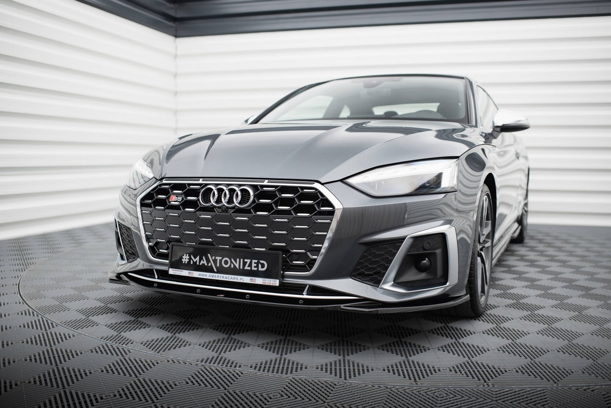 Frontlippe V1 für Audi S5 / A5 S-Line F5 Facelift