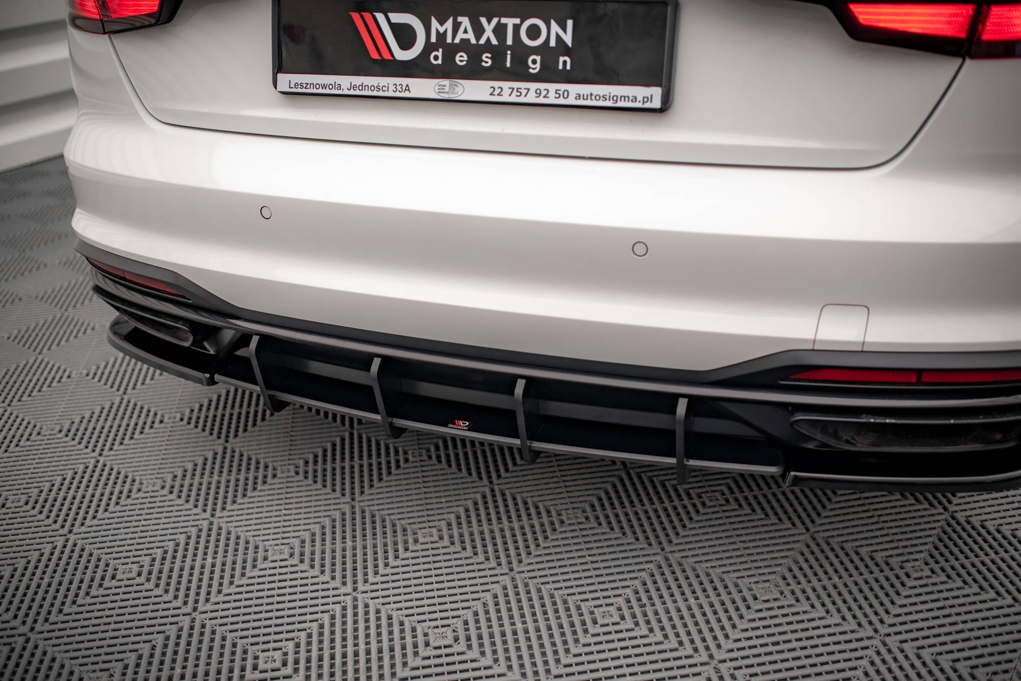 Street Pro Heckschürze für Audi A4 B9 Facelift