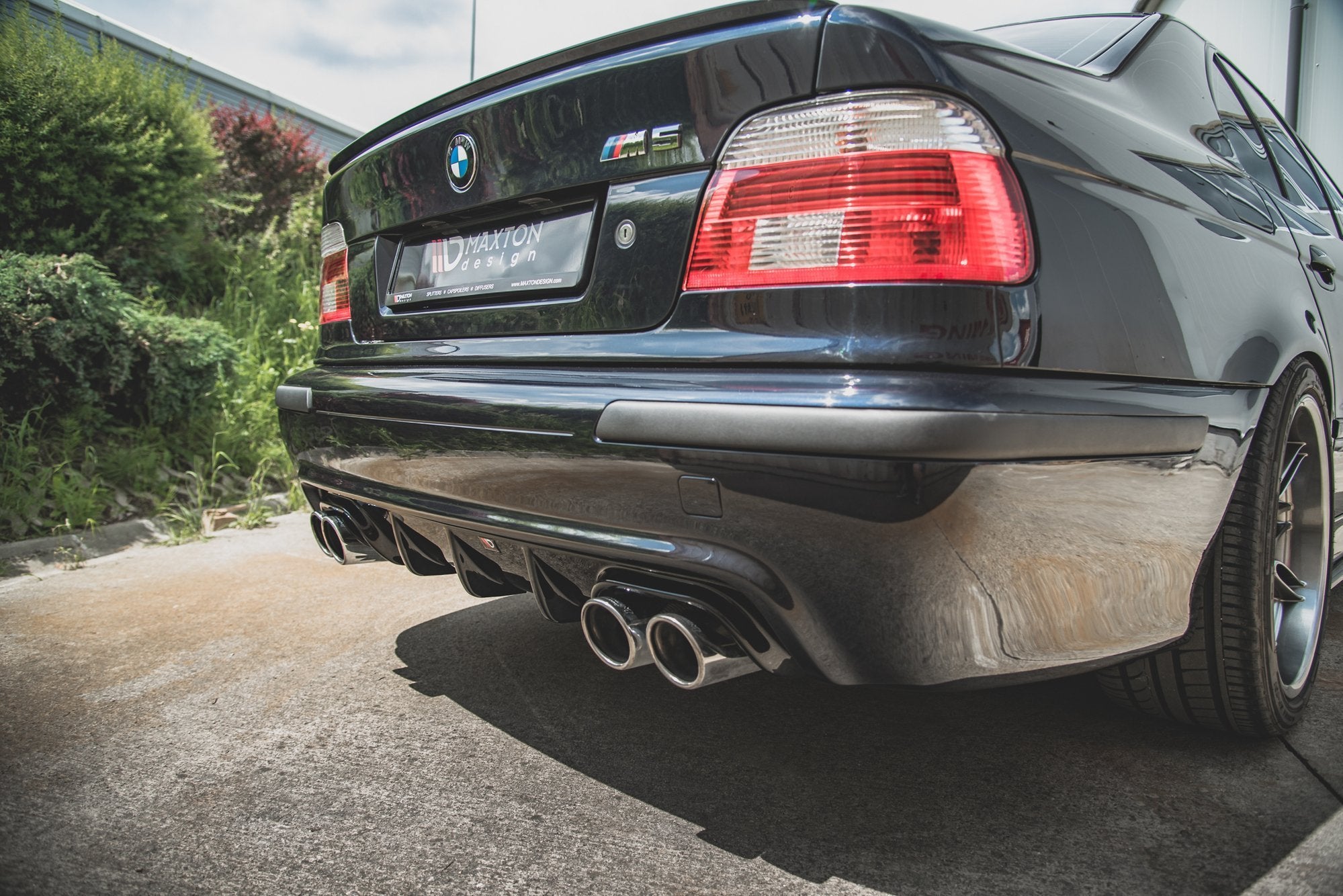 Diffusor Heck Ansatz für BMW M5 / 5 M-Paket E39