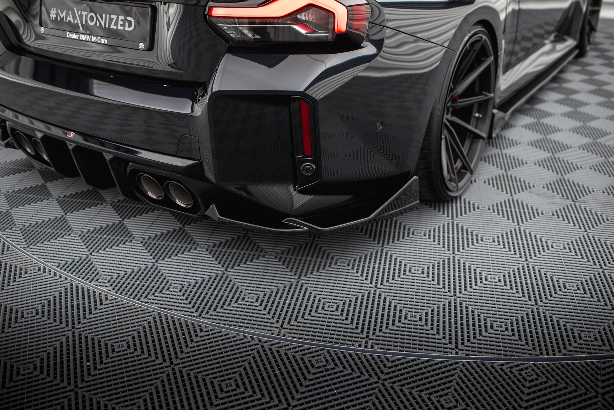Flaps Heckansatz V6 Diffusor für (Für heckansatz ) BMW M2 G87