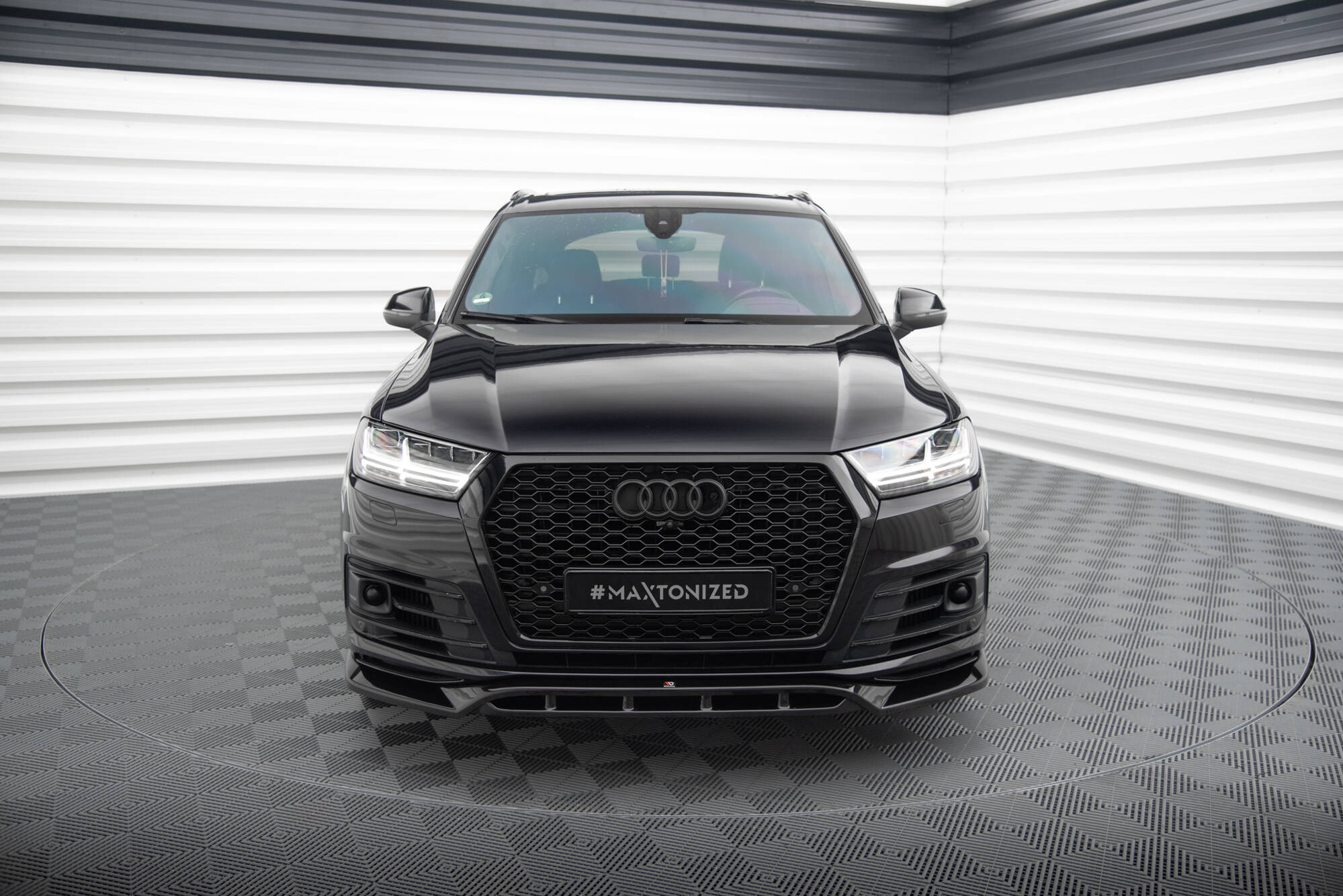 Frontlippe V2 für Audi SQ7 / Q7 S-Line Mk2