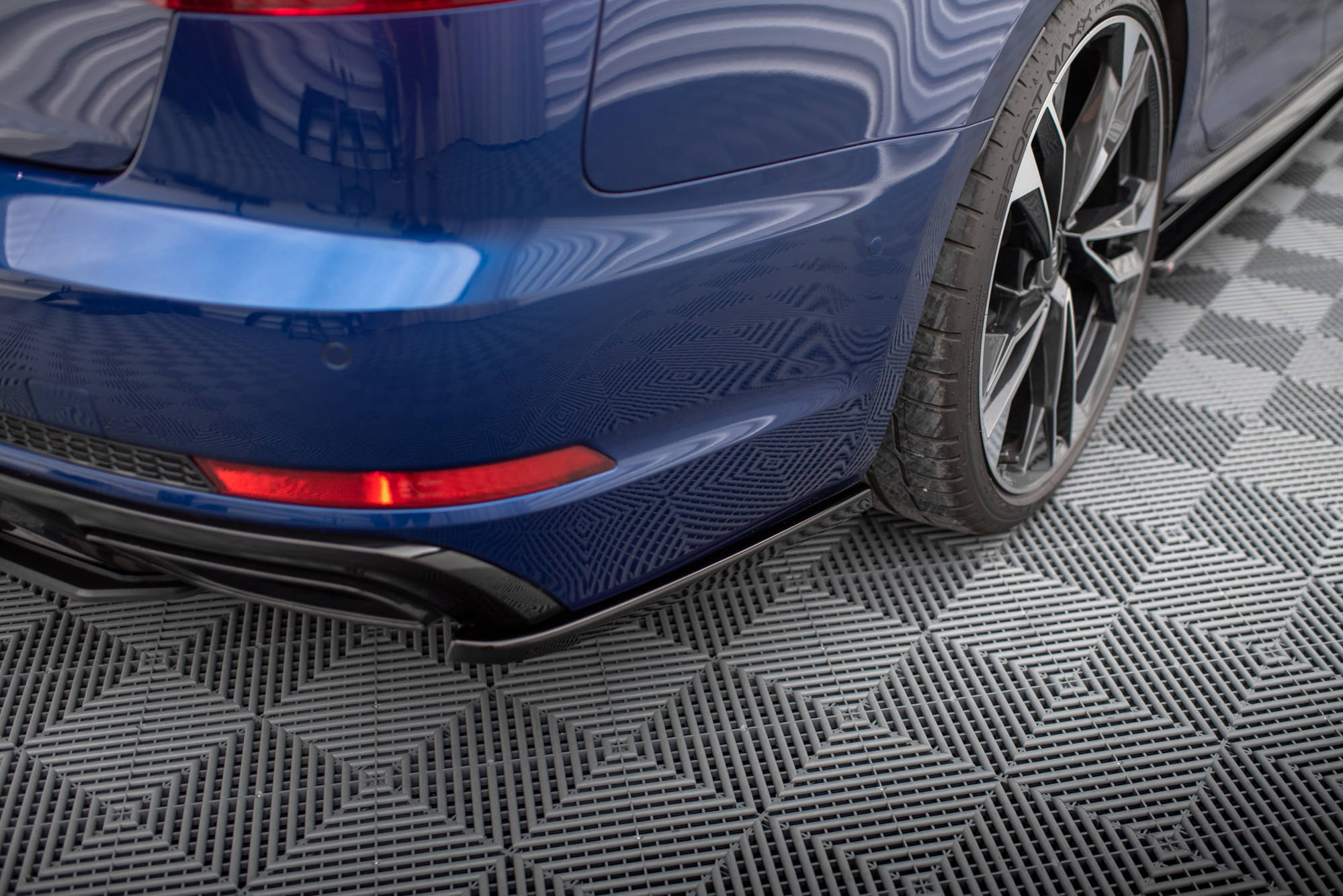 Flaps Heckansatz Flaps Heckansatz für Audi A4 Competition B9
