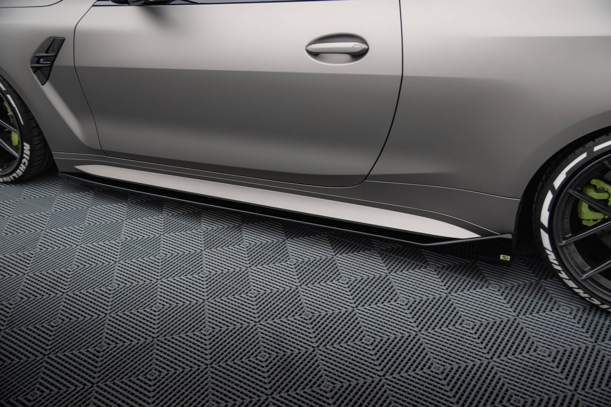 Seitenschweller V3 Ansatz für für CSL Look BMW M4 G82 / G82 Facelift