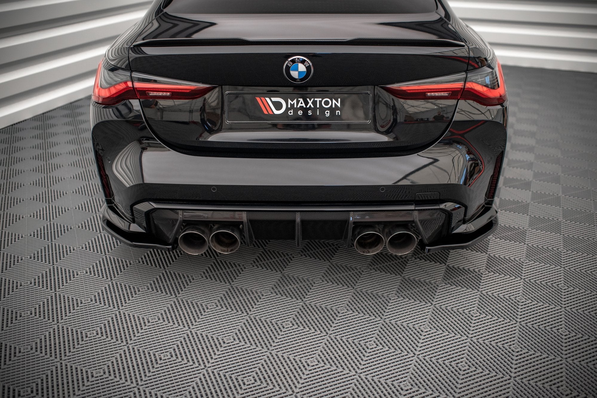 Flaps Heckansatz V1 Diffusor für BMW M4 G82 / G82 Facelift