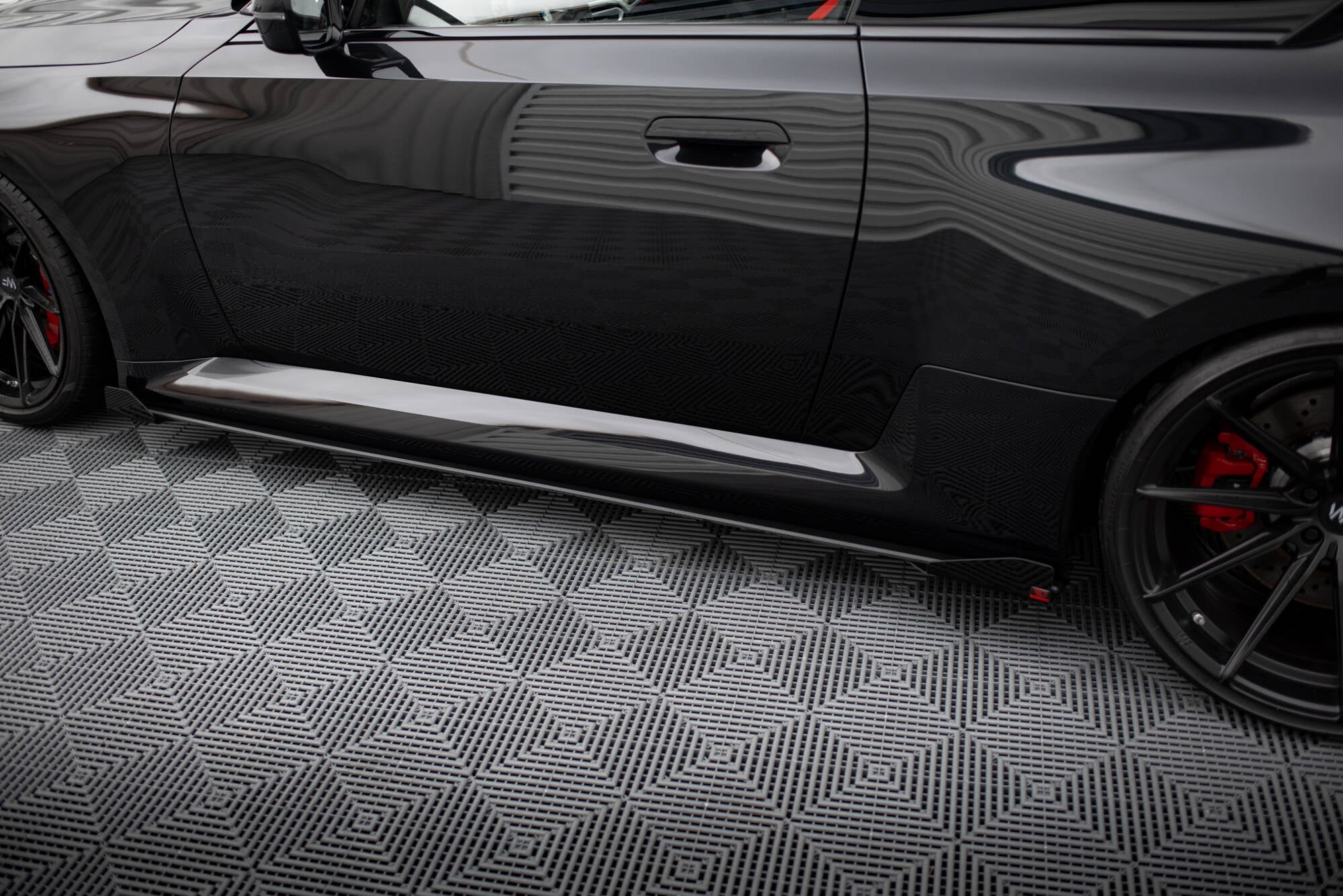 Street Pro Seitenschweller V1 Ansatz für für + Flaps BMW M2 G87