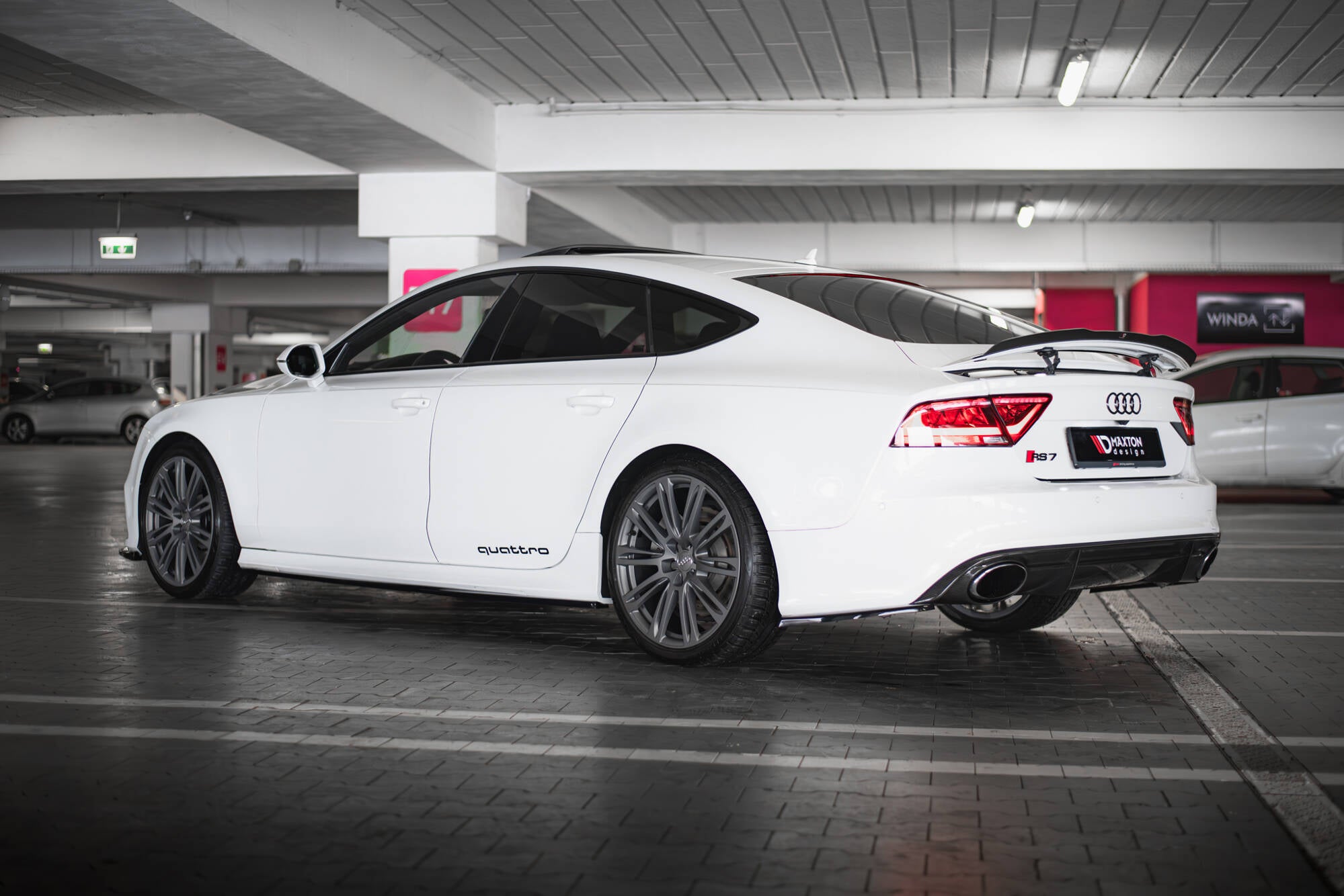 Seitenschweller V2 Ansatz für Audi RS7 C7