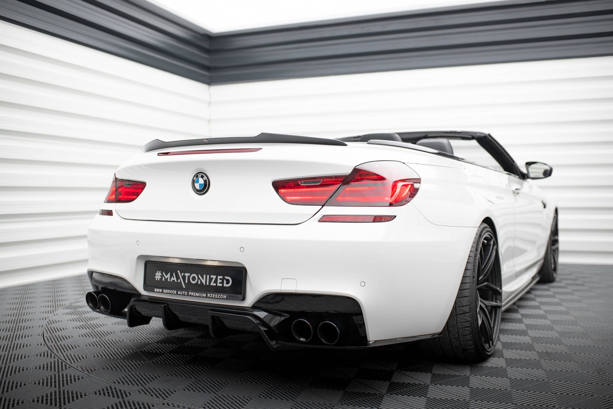 Spoiler CAP für BMW M6 / 6 M-Paket Cabriolet F12