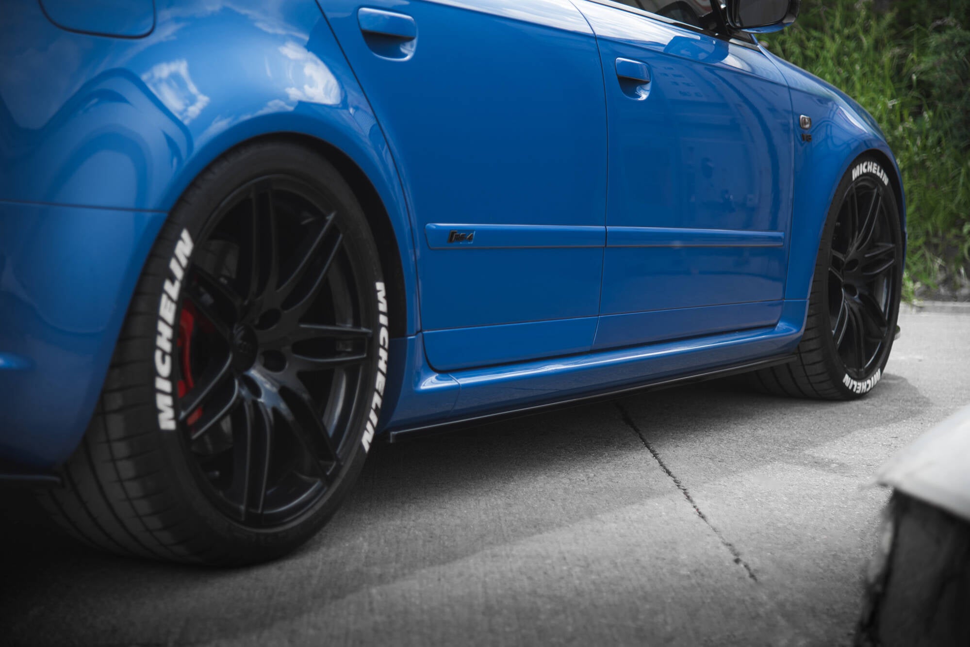 Seitenschweller Ansatz für Audi RS4 B7